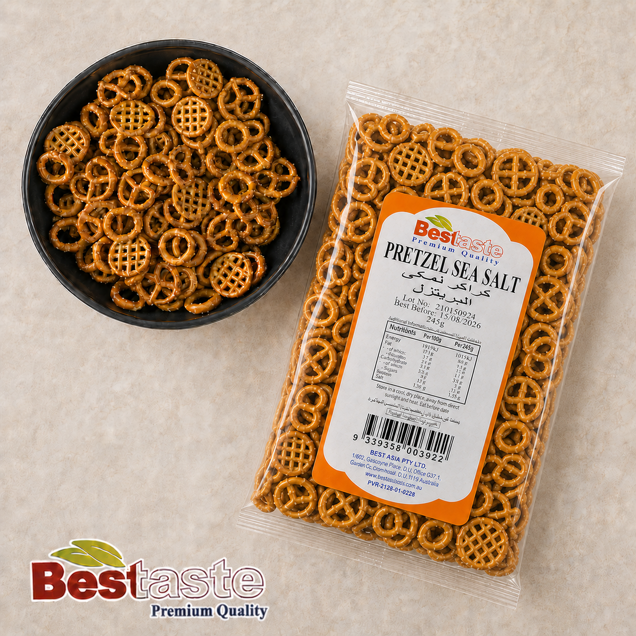 PRETZEL Sea Salt (Small)