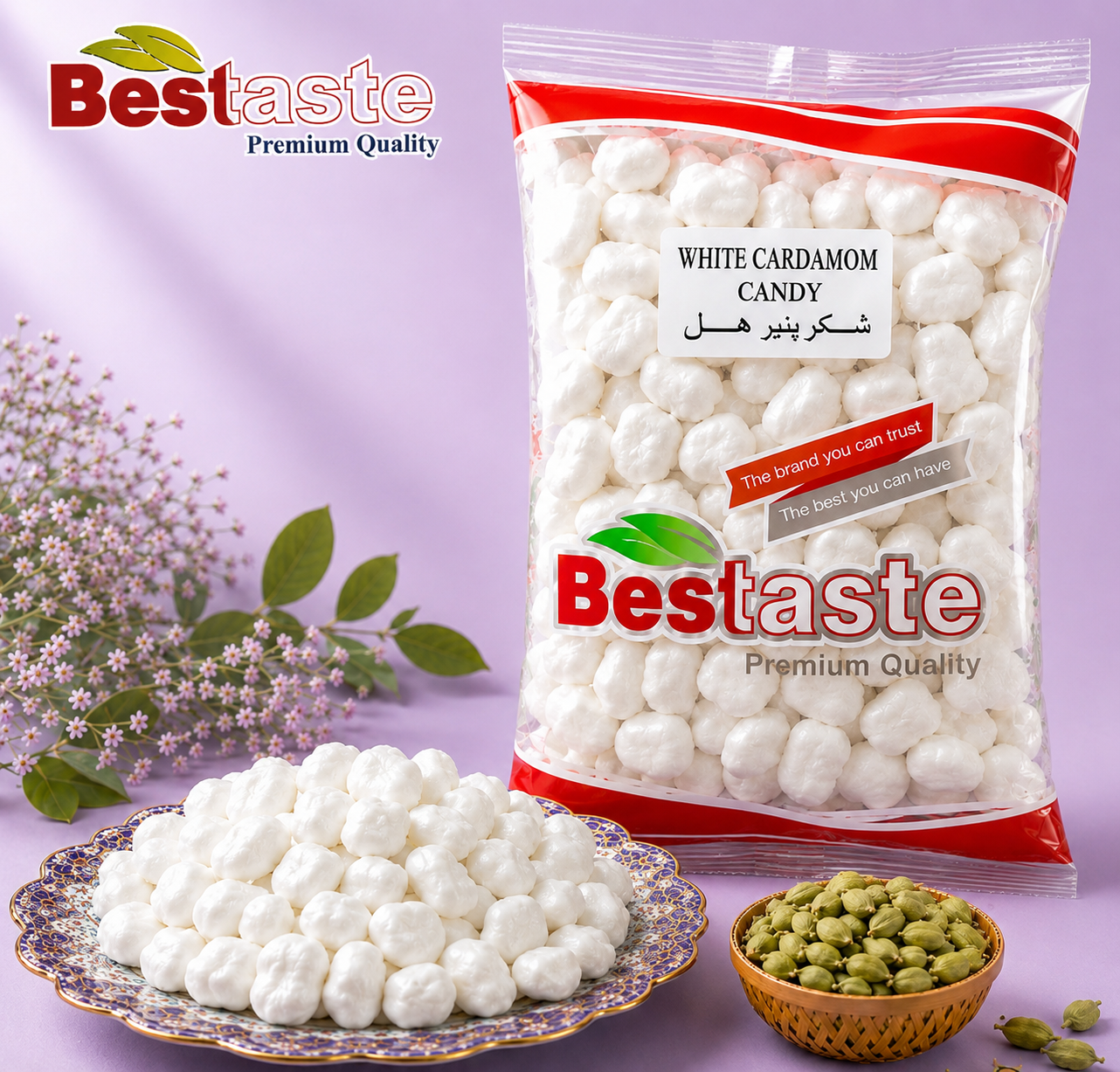White Cardamom Candy