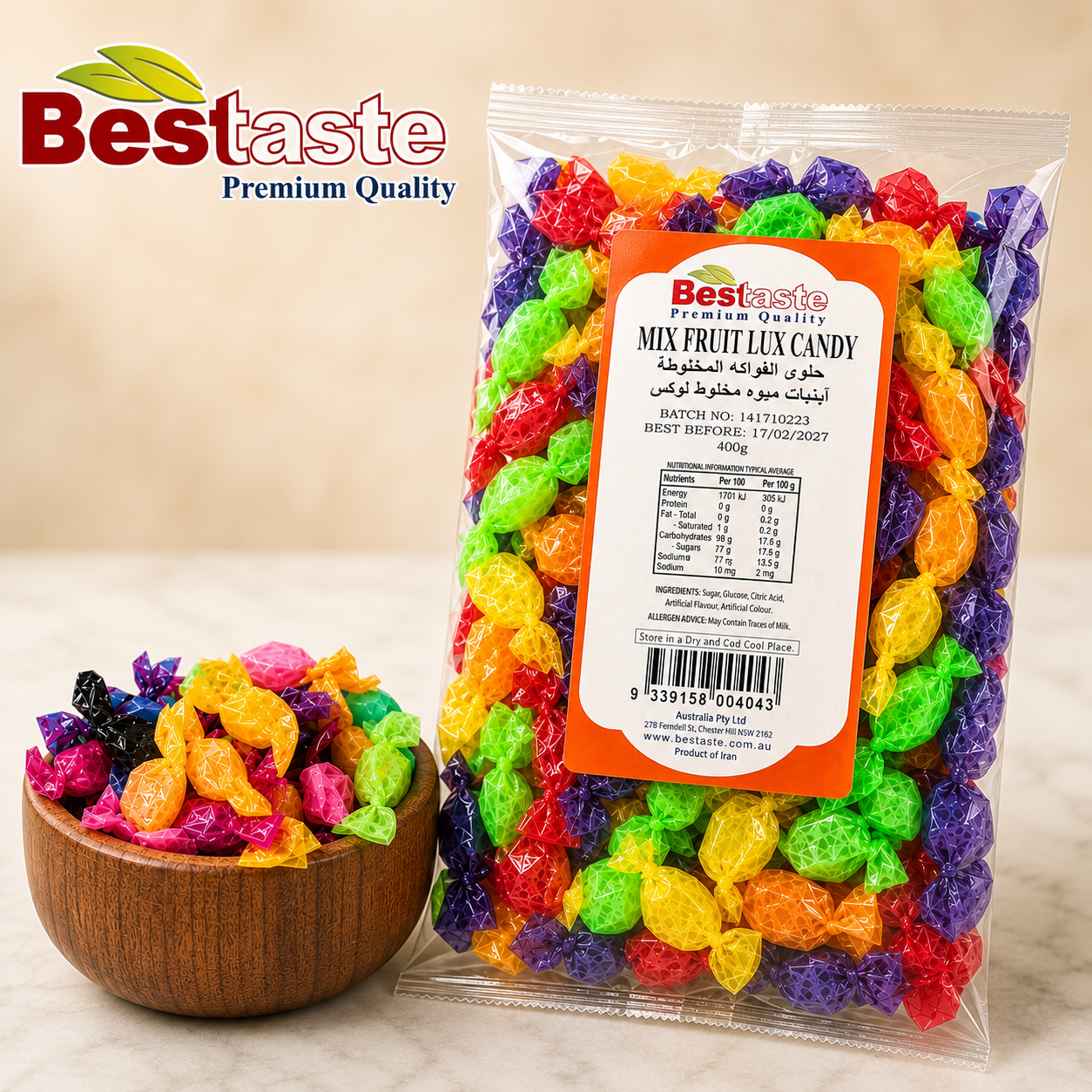 MIX FRUIT LUX CANDY