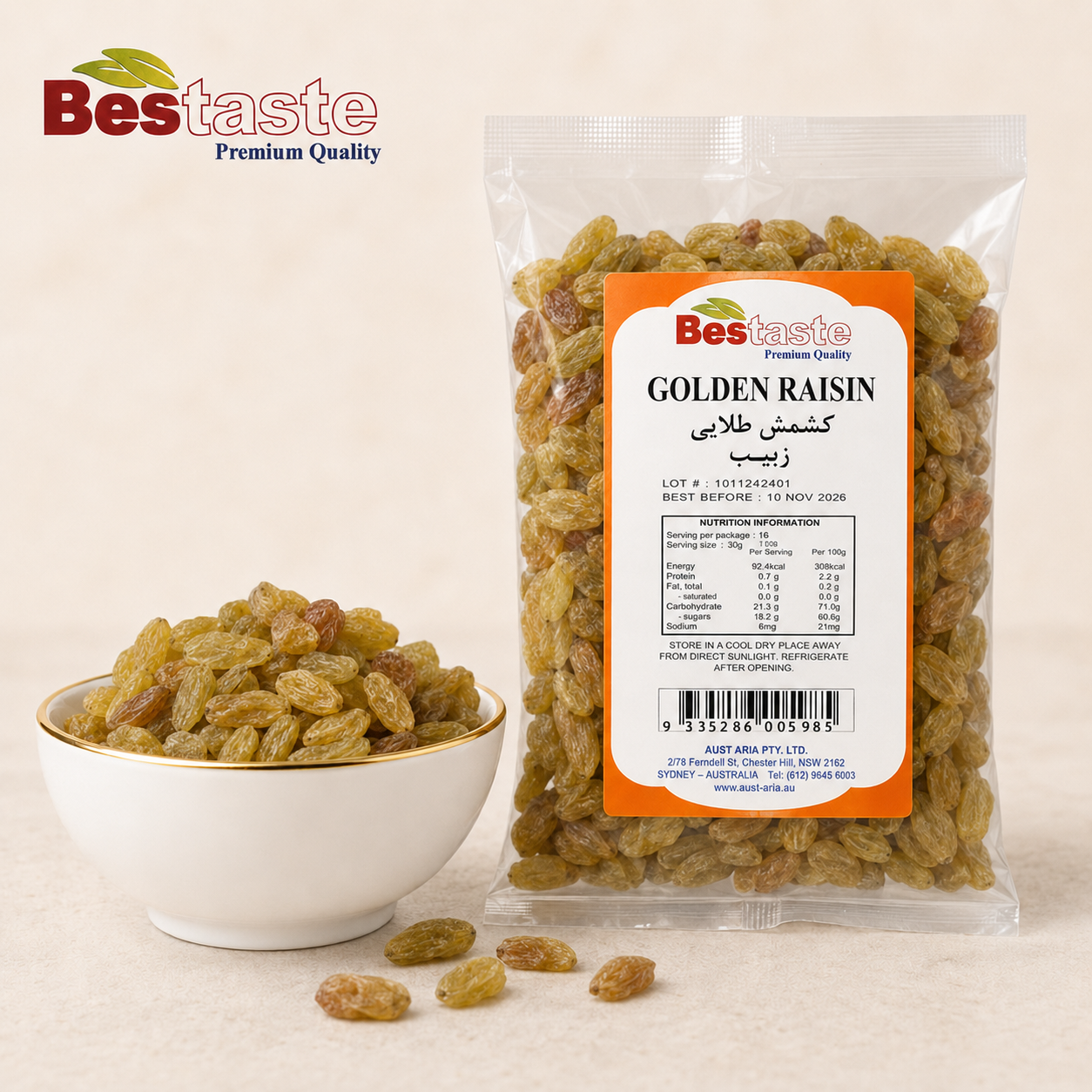 Golden Raisins