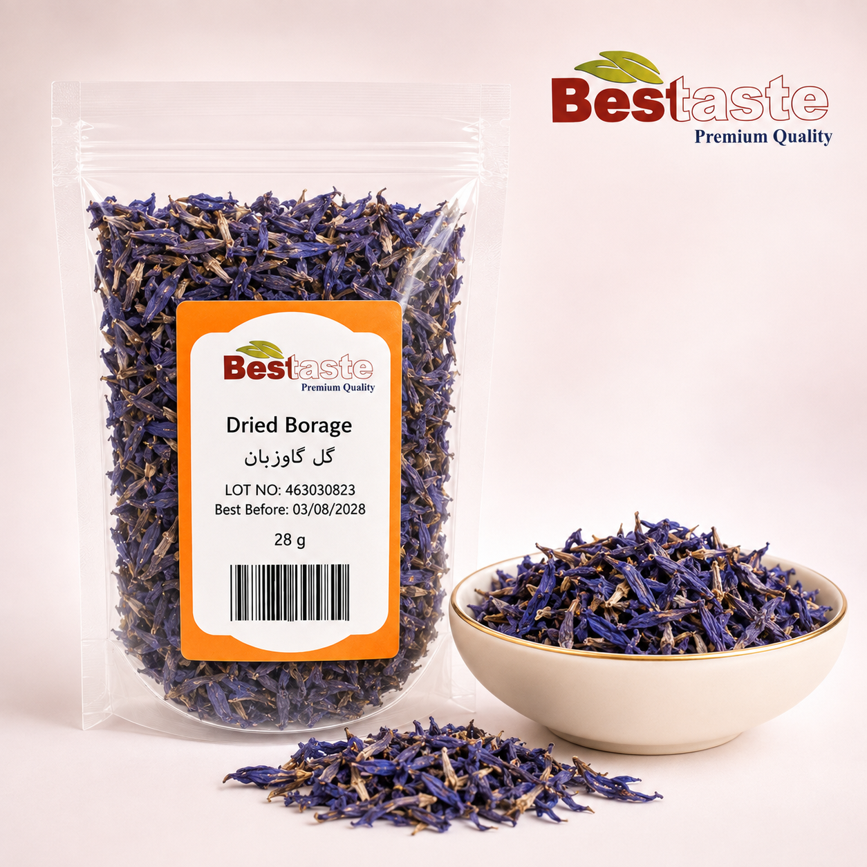 Dried Borage
