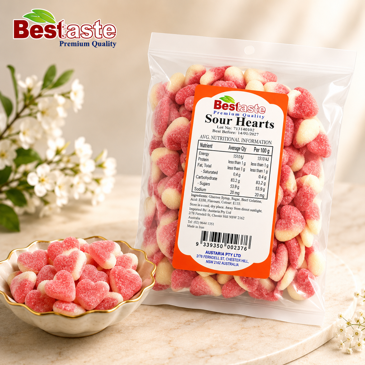 Red Sour Hearts