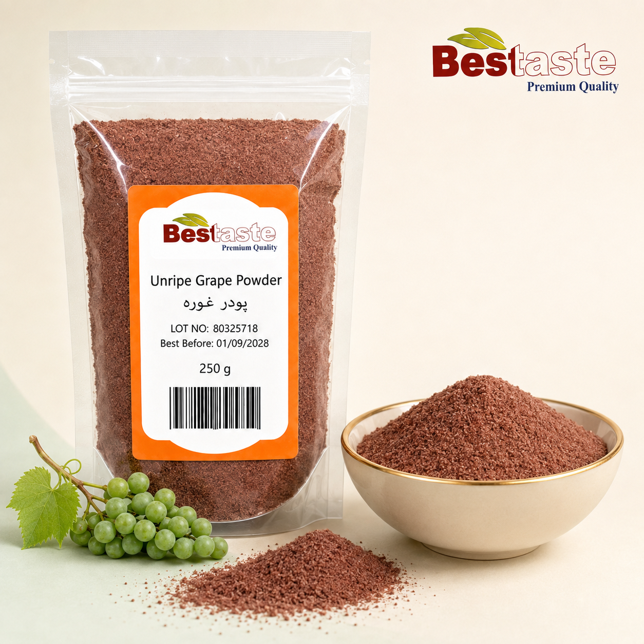 Unriped Grape Powder