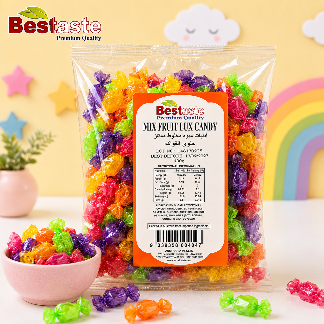 MIX FRUIT LUX CANDY