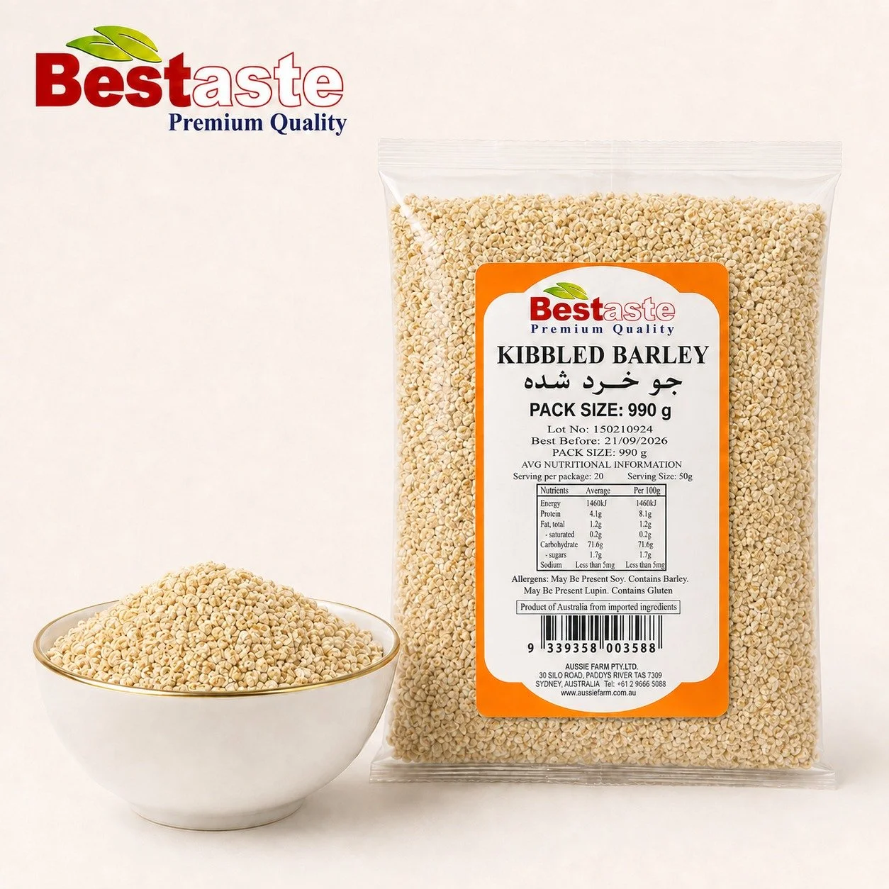 KIBBLED BARLEY
