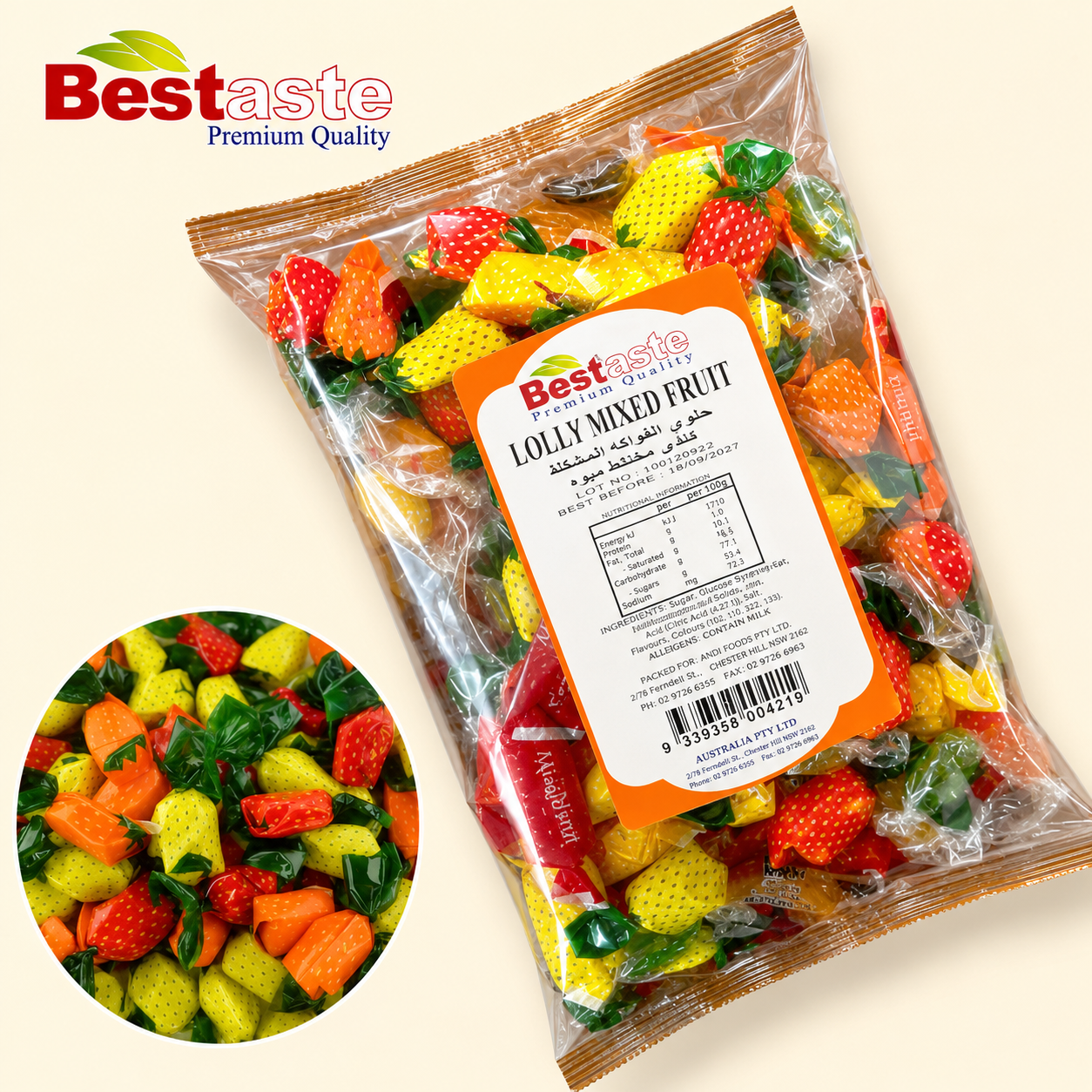 LOLLY MIX FRUIT