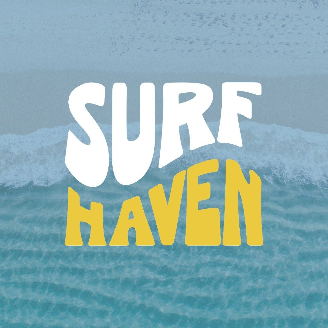 Fun little branding project we worked on.  The new coastal lifestyle brand @shopsurfhaven offers a curated collection of coastal/boho beach and travel-inspired clothing and useful beach day goodies for everyone in the family. Surf Haven soft-launched