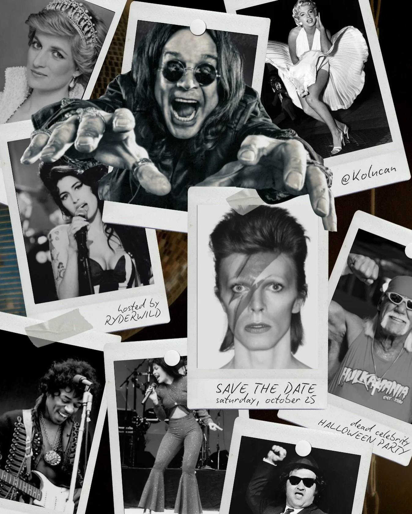 SAVE THE DATE ๐
Ok, ok. This may be #toosoon for a lot of us who are watching our childhood icons pass on lately. BUT - #Halloween is right around the corner, and we are having a party. So - save the date. Because October 25, we are taking over @ko