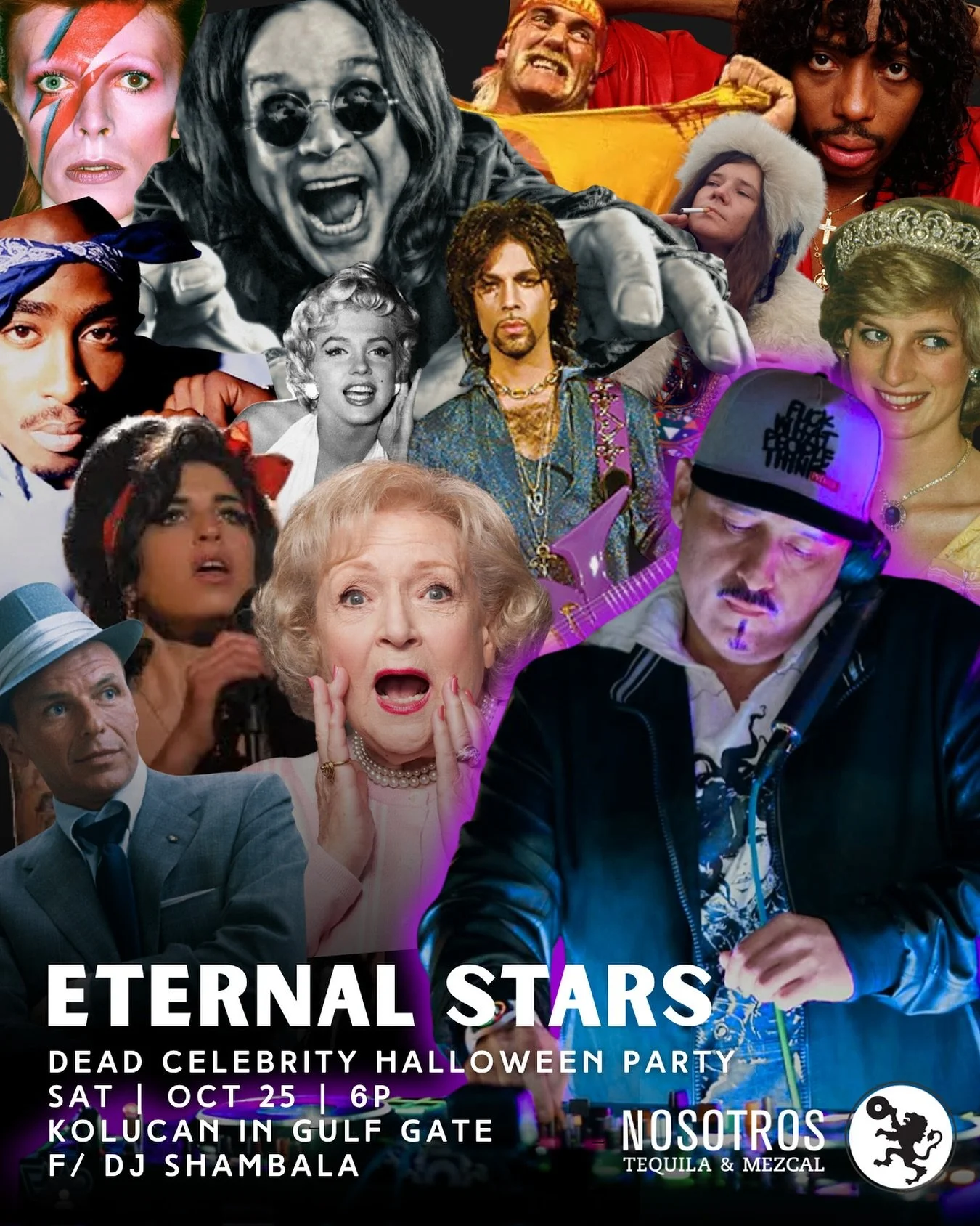 Keeps gettin’ better, y’all. โก๏ธ
Welcome to the party, @djshambala. 
๐ SAT | OCT 25 | 6-10P
๐@kolucansrq in #GulfGate
๐ costume contest presented by @nosotros 
๐ food and drink specials