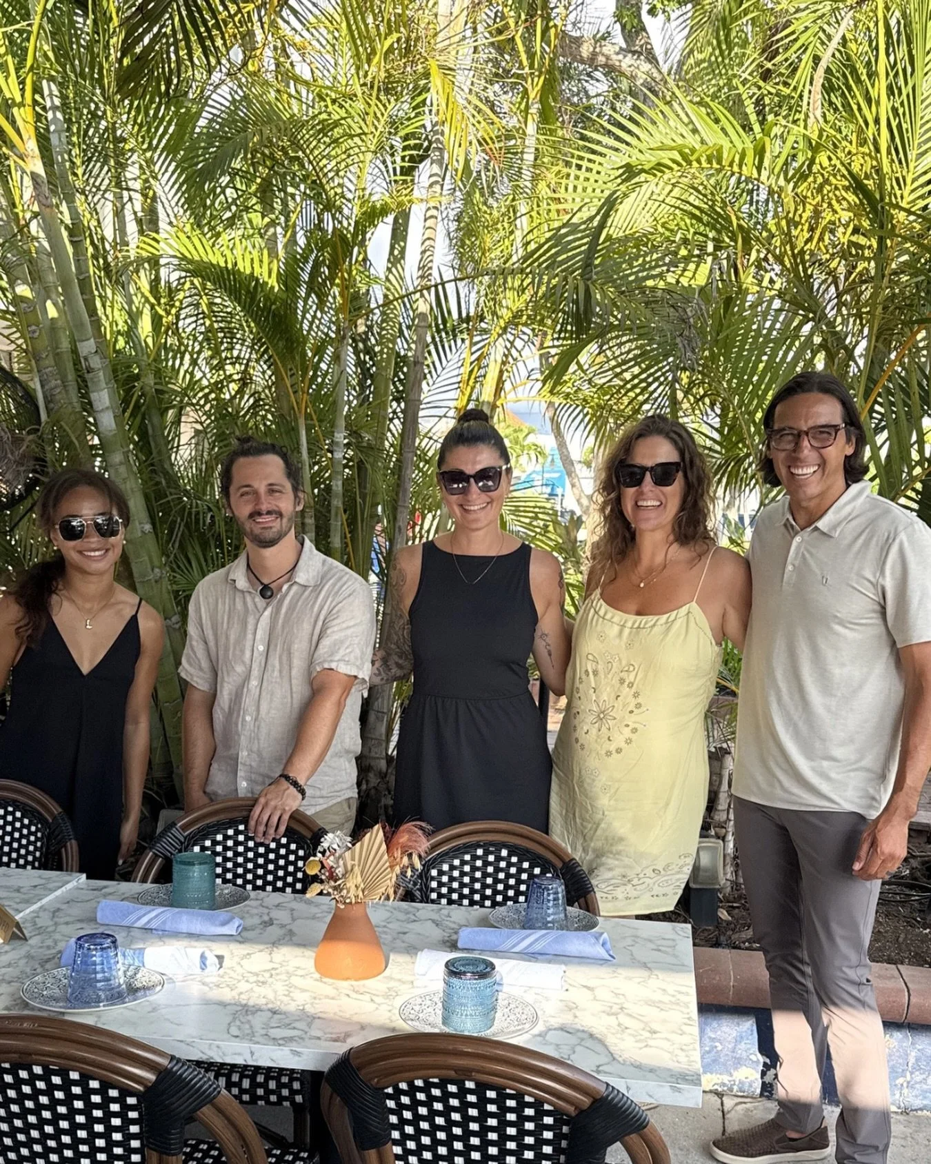 Gang in full force at @cafe.on.st.armands today. So grateful for this team of creatives! 

@photo.guru.srq 
@lavisionstudios 
@bennyray 
@brier.media