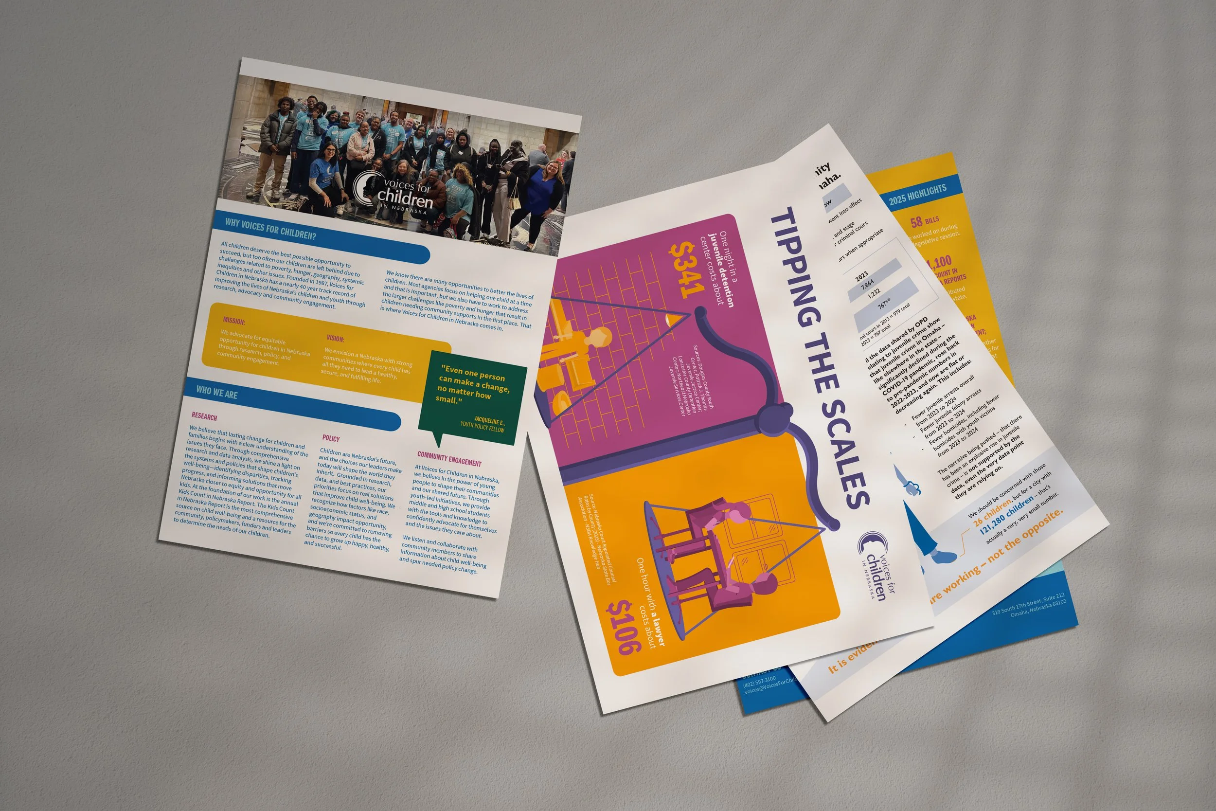 Voices For Children | Infographics