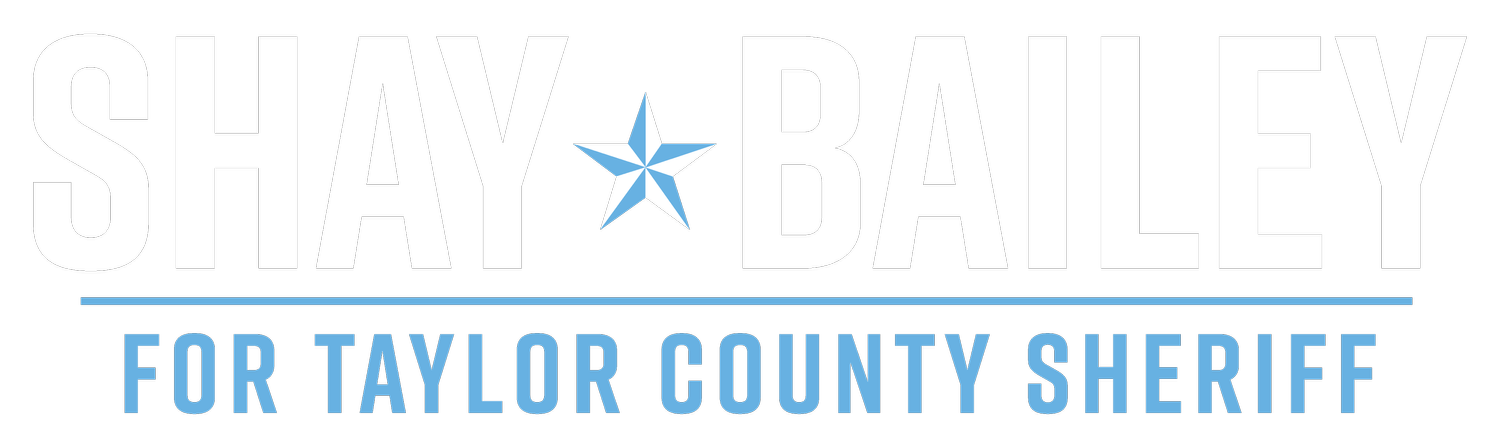 Shay Bailey for Taylor County Sheriff