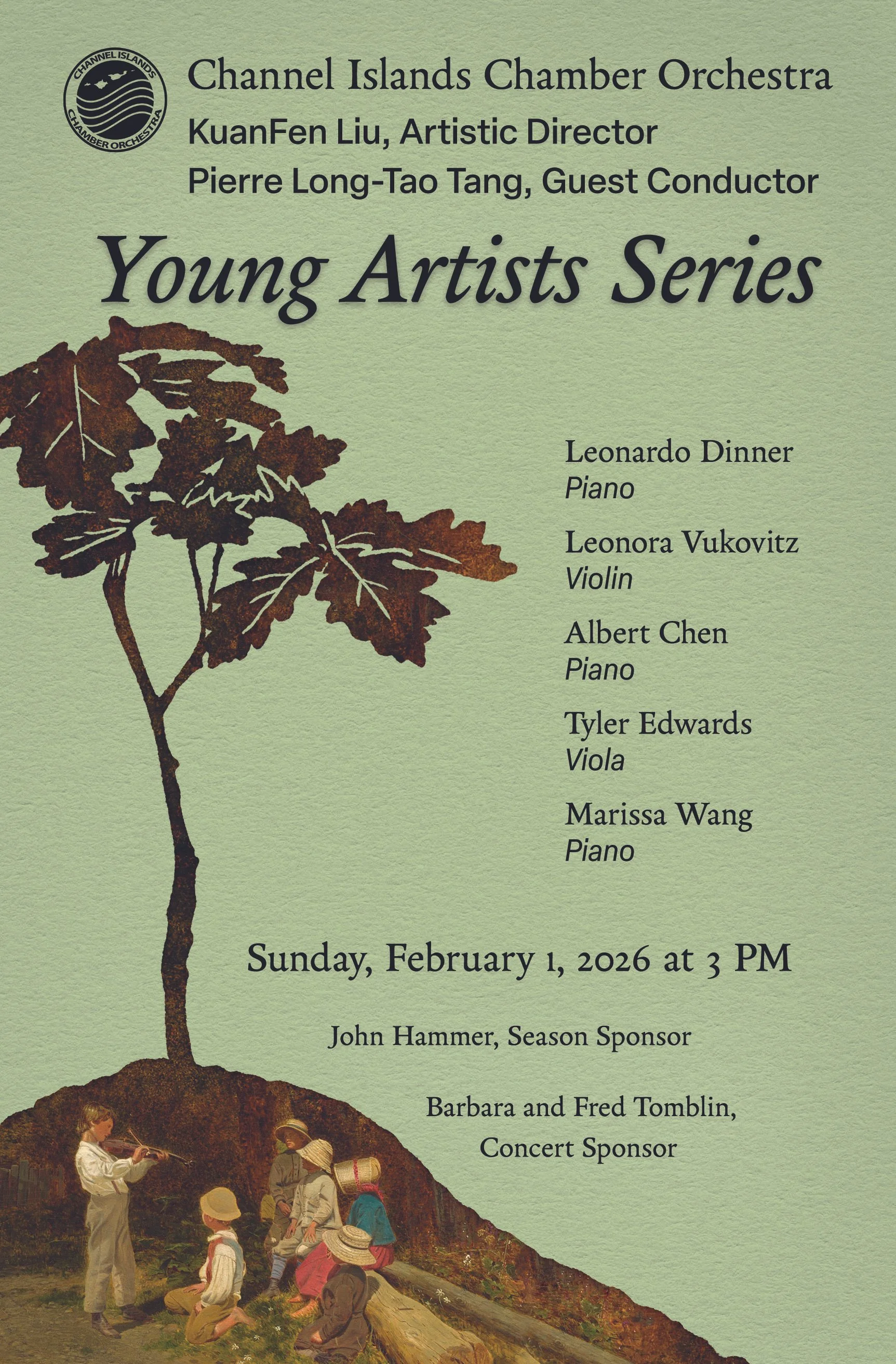 Past Concert: Young Artists Series February 1, 2026