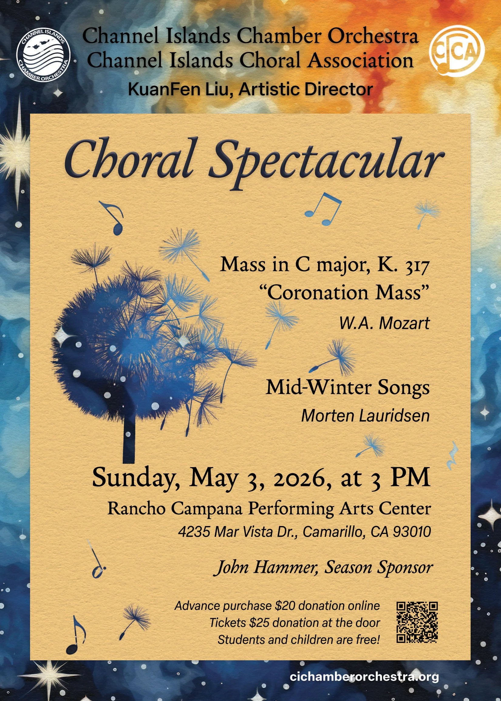 Choral Spectacular! May 3, 2026