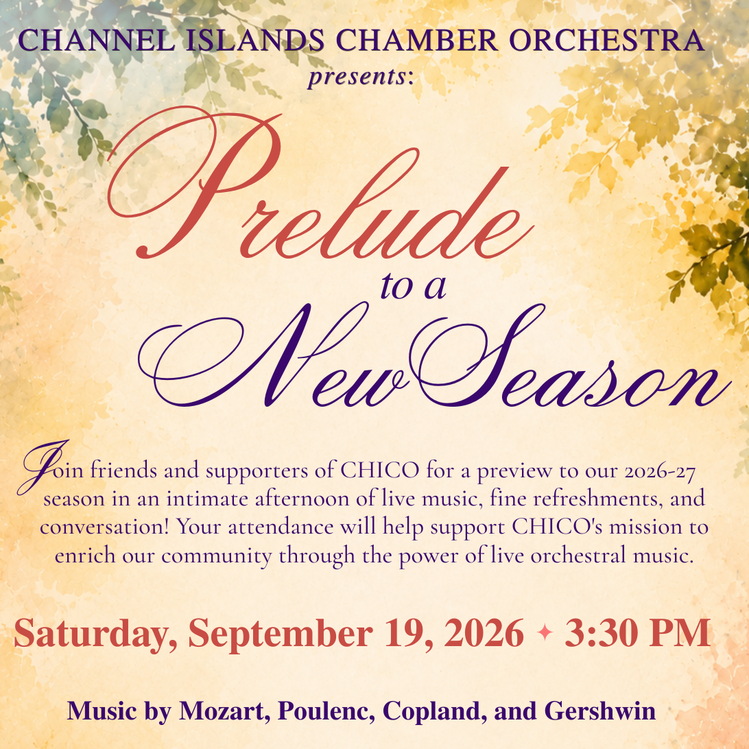 Prelude to a New Season - Fundraiser