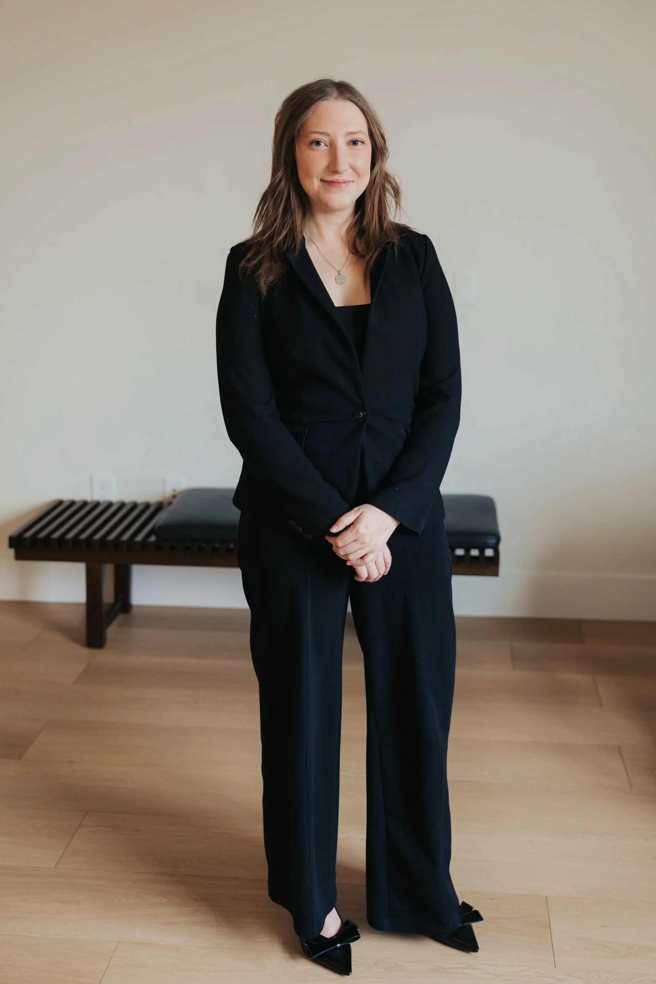 A headshot of Courtney Mann, legal assistant in Calgary, Alberta.