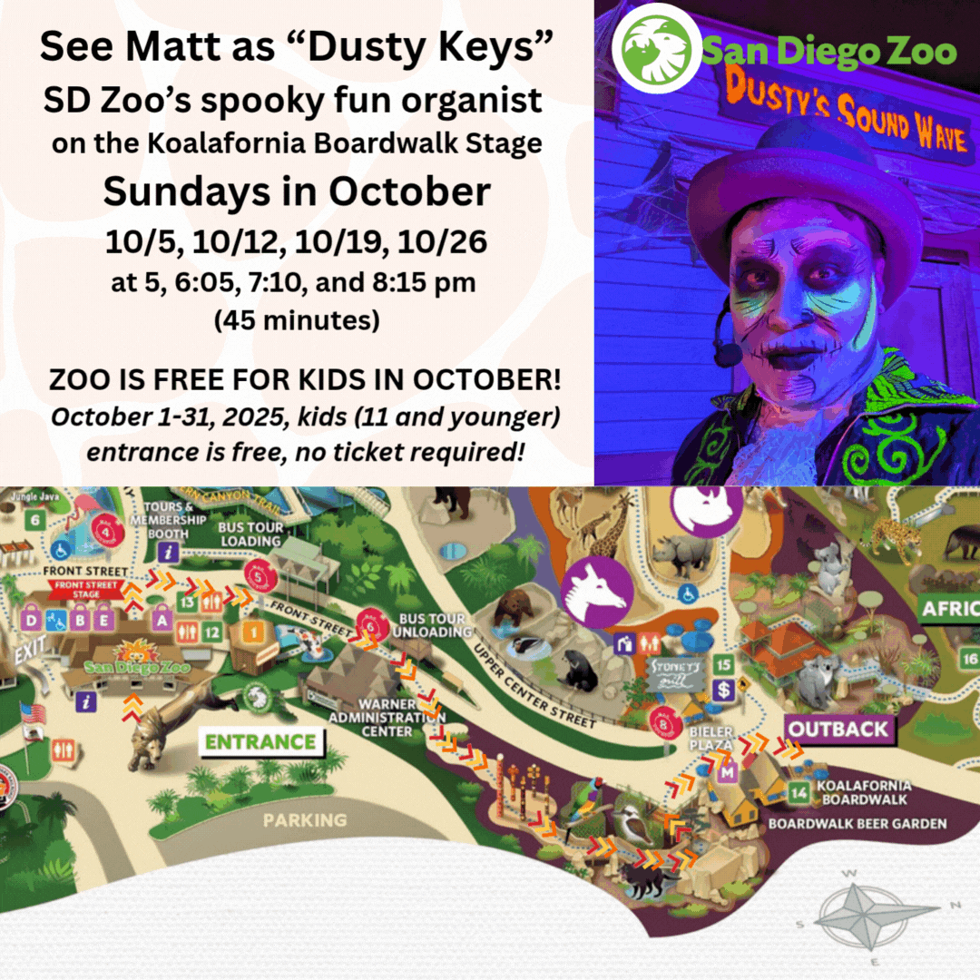 Dusty Keys at SDZ HalGLOWeen
