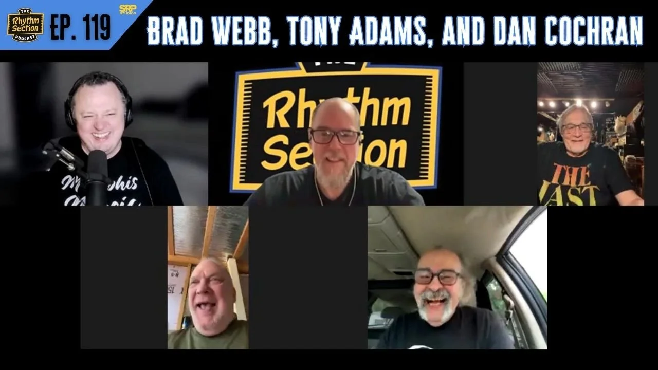 Brad Webb, Tony Adams, and Dan Cochran