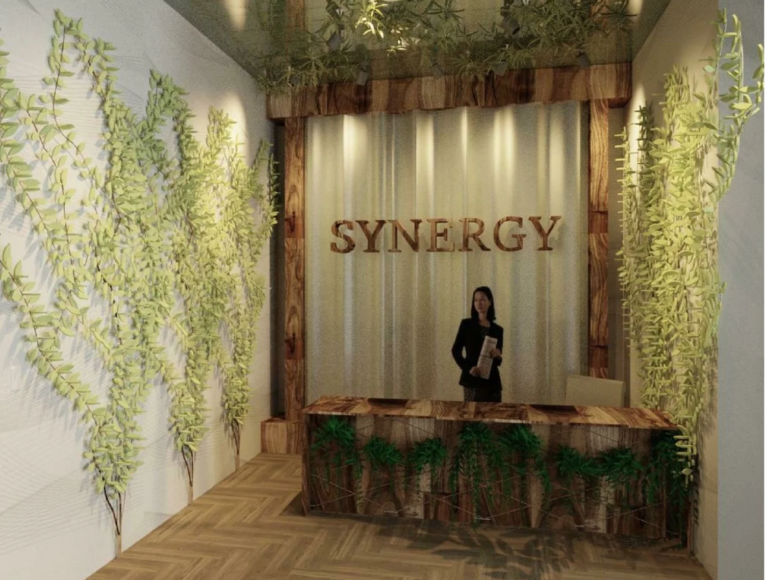 View of Sustainable Office Interior Design — Allison Fresco Interiors