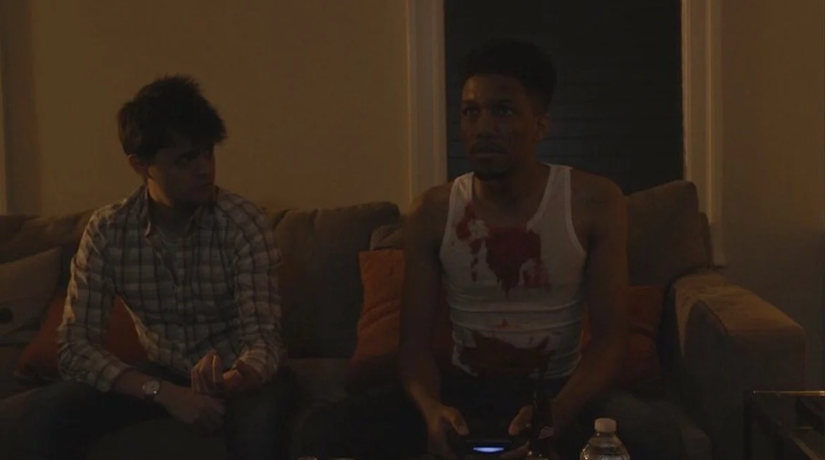 as Sam in "RUSH" (2020), written and directed by Wes Goodrich.