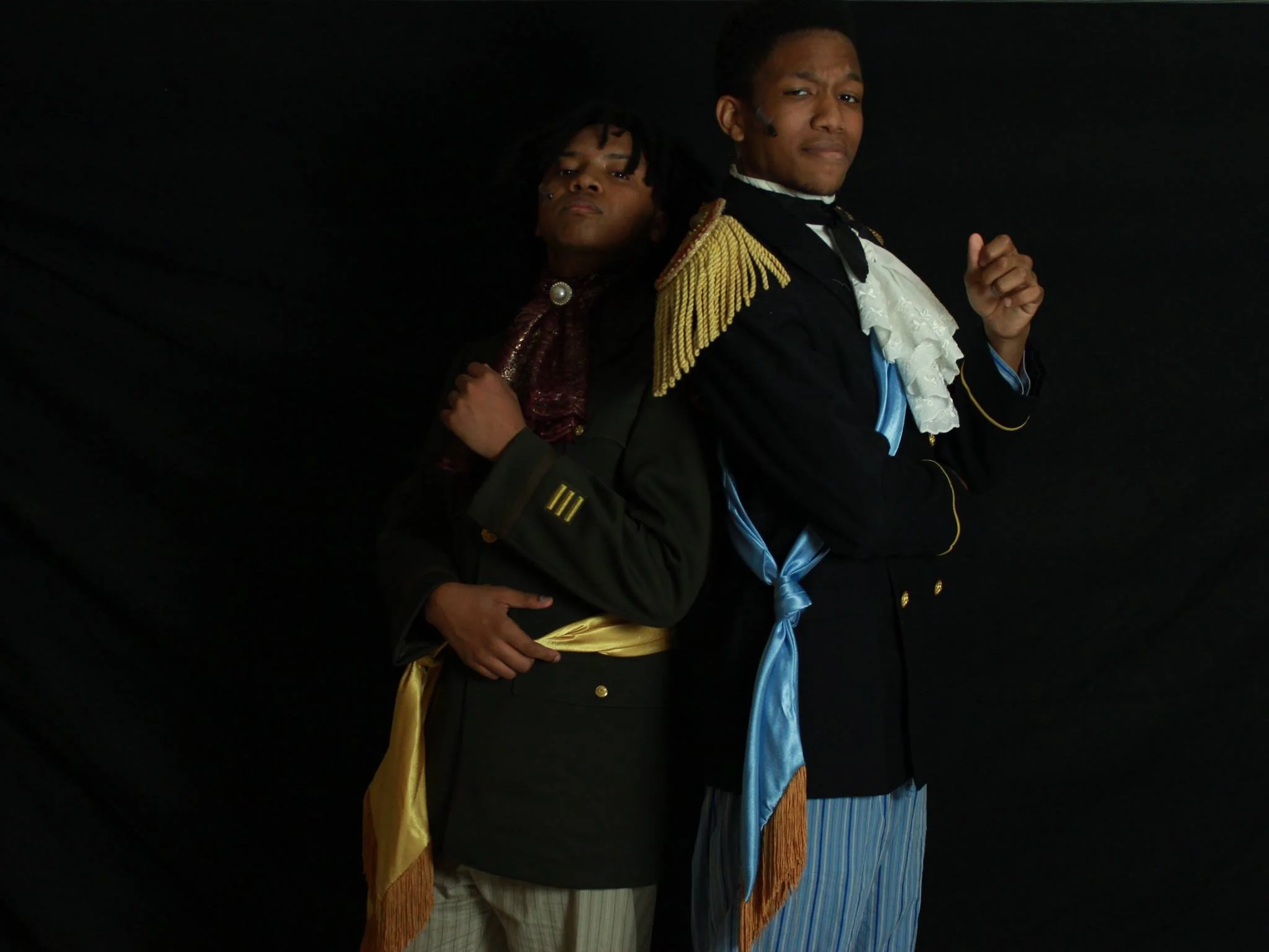 Cast photo as Cinderella's Prince in "Into the Woods" (2016) directed by Lee Lobenhofer. Little Flower Theatre.