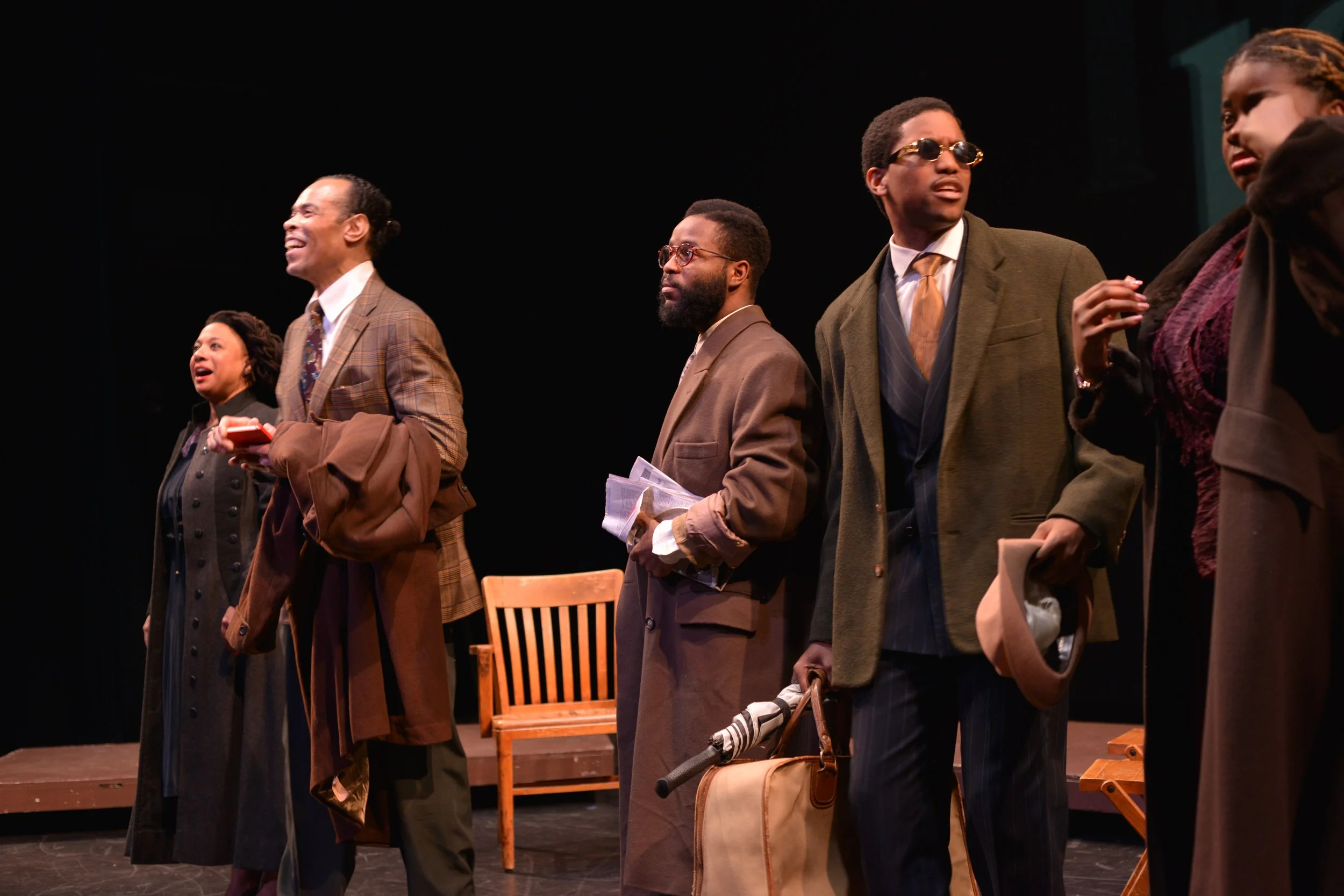 as McNairy Lewis in "Harlem & Moscow" (2023) written by Alle Mims and directed by Wes Goodrich. Columbia University.