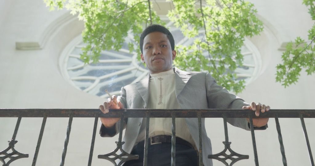 as Jimmy McCloud in "Palm Sunday" (2023), written and directed by Wes Goodrich.