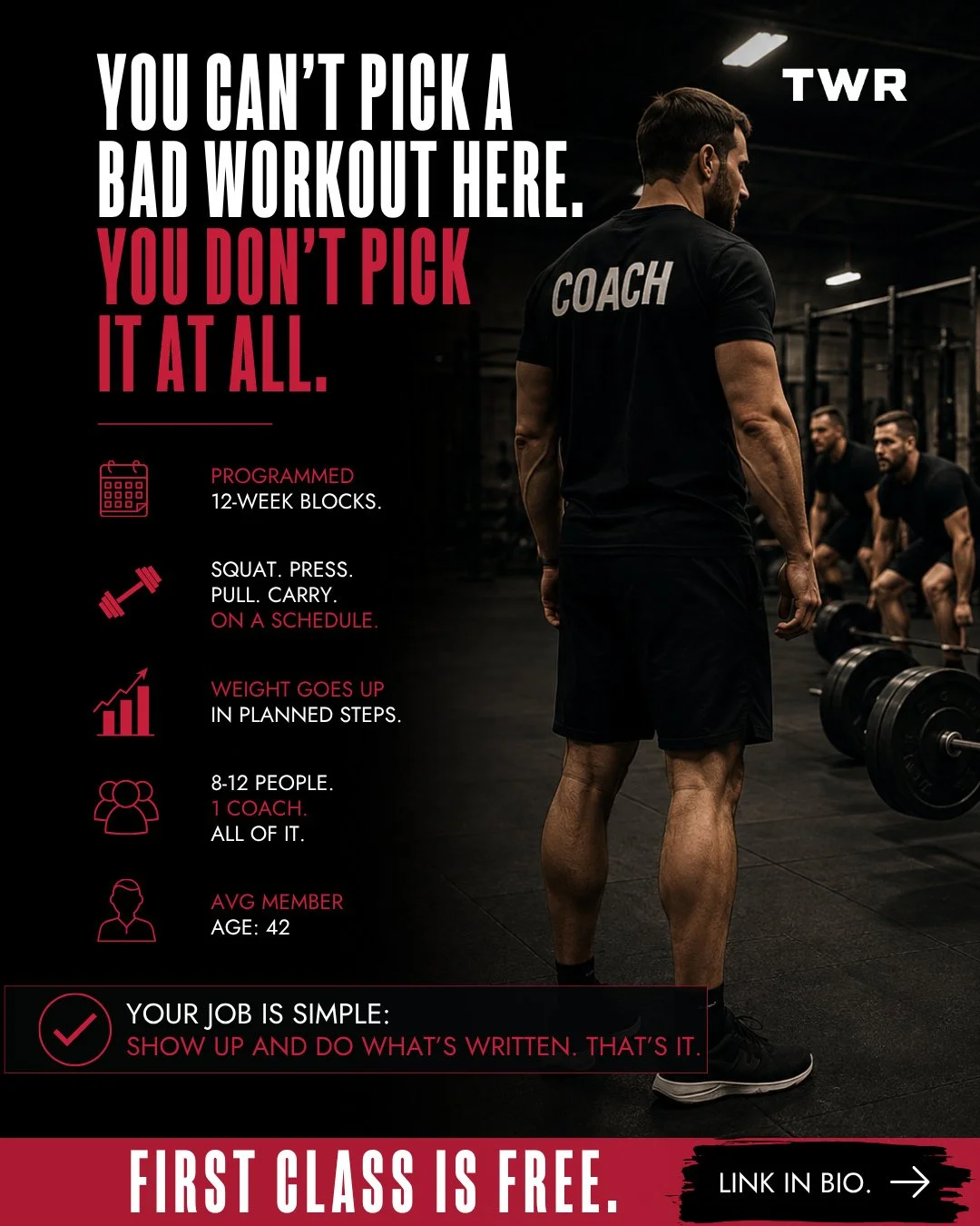 Most people who train alone aren't failing at effort. They're failing at decisions. What to do today, how heavy, whether to push or back off, what to do when the shoulder's cranky. Fifty small calls a week, all made by the person least able to be obj