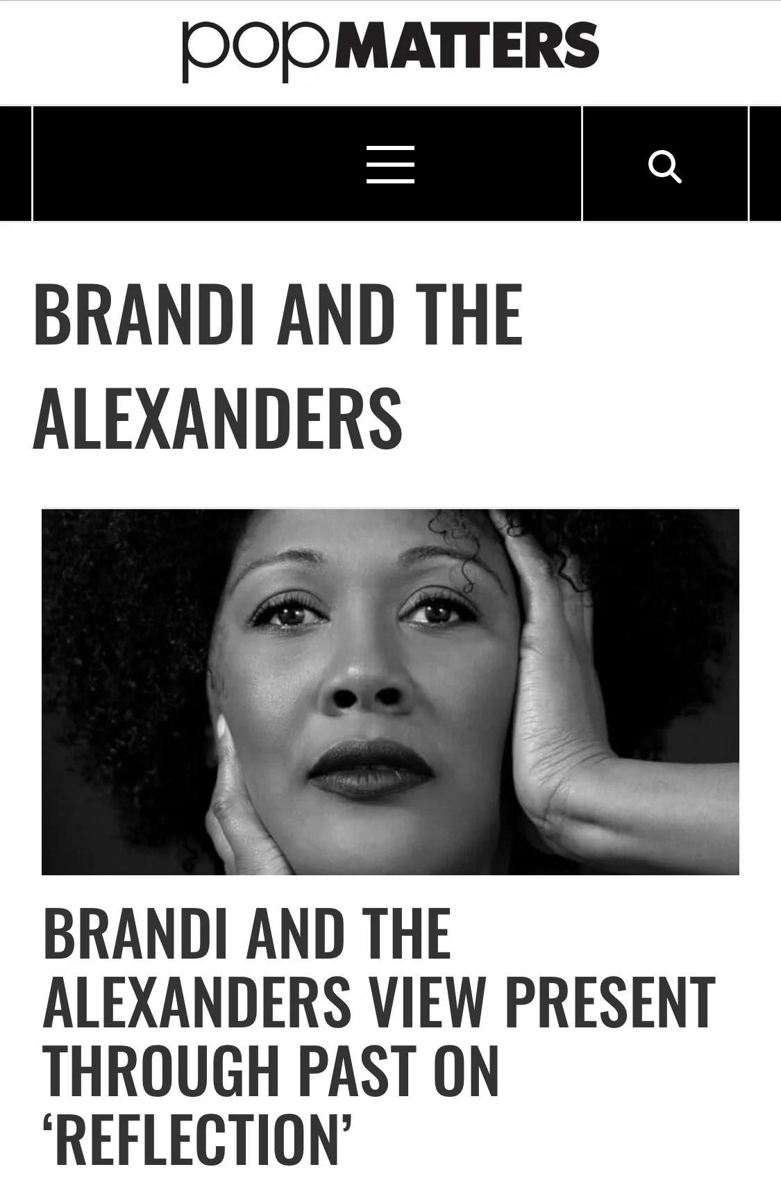 Throwback to when @popmatters said we make 'music to move to' 🔥  when they reviewed our last album, 'Reflection' - have you heard it?

Full article is in our bio link!