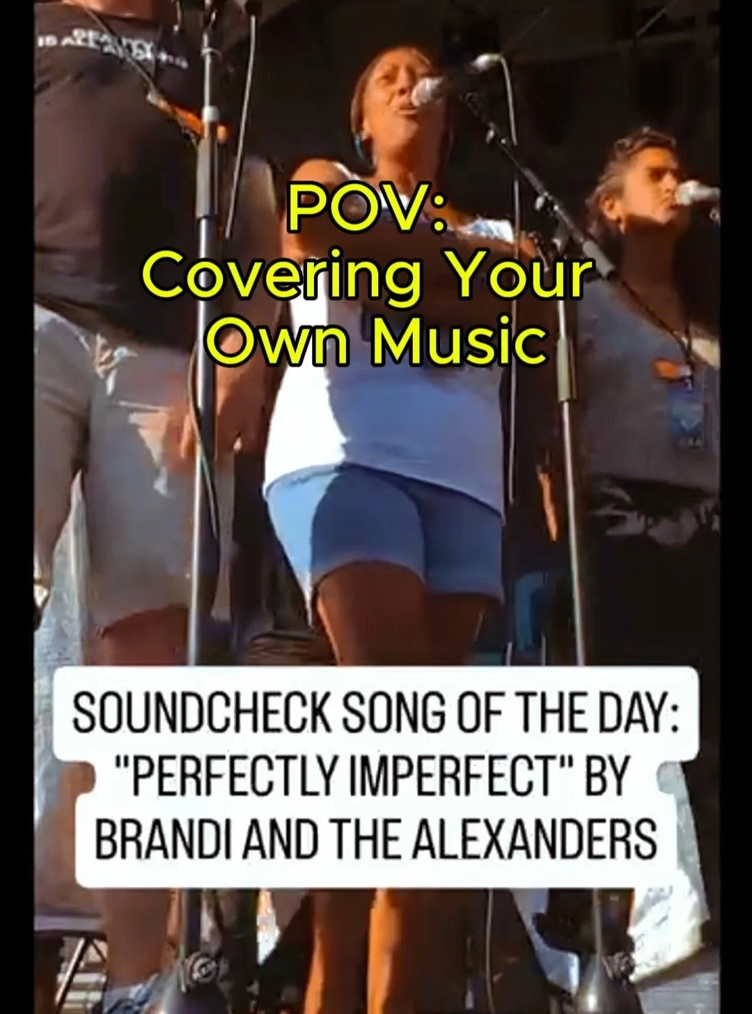 Flashback to when I was covering moi at soundcheck with @churchofstopshopping while on tour opening for @neilyoungarchives.

Also, I have to say, getting to meet @dhlovelife was *chef's kiss* 👩🏾&zwj;🍳 .

Stick around, got some announcements comin'