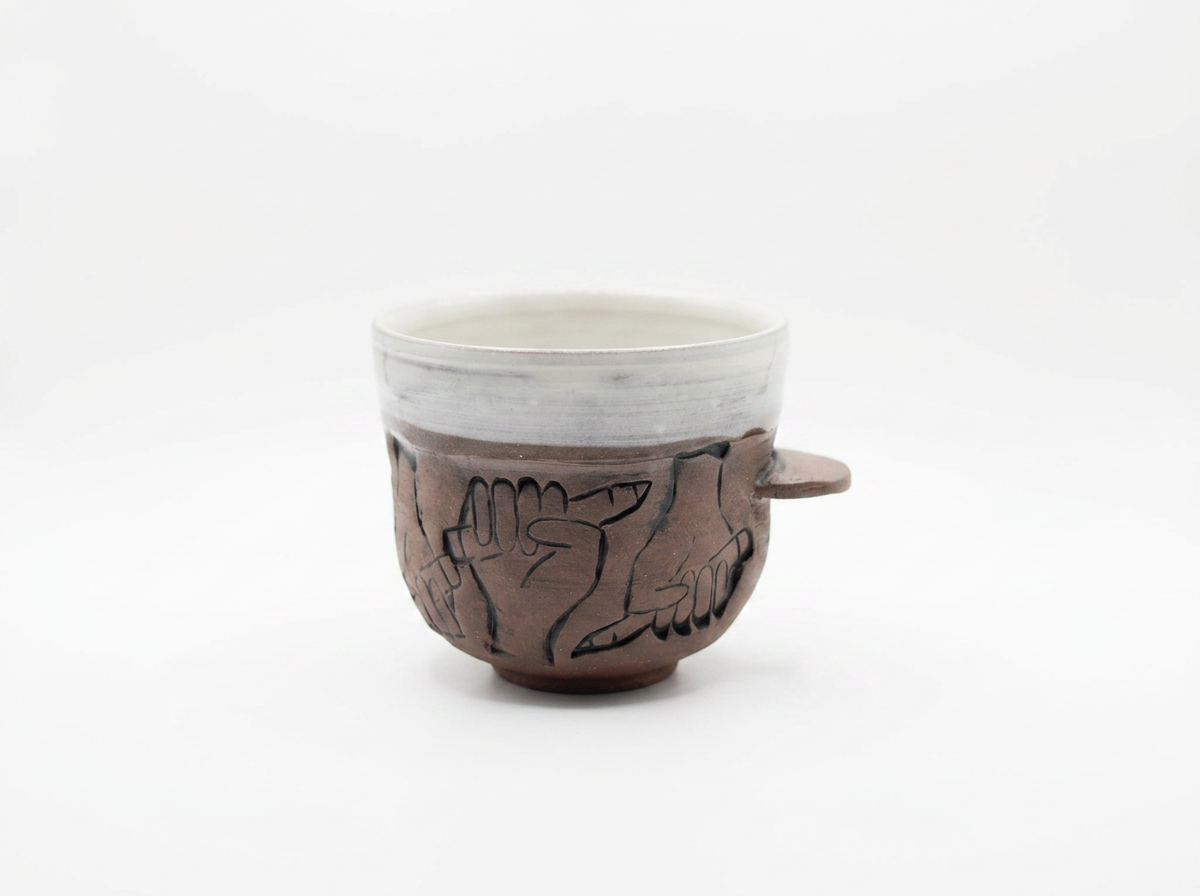Freedom of Speech cup with holding piece 1