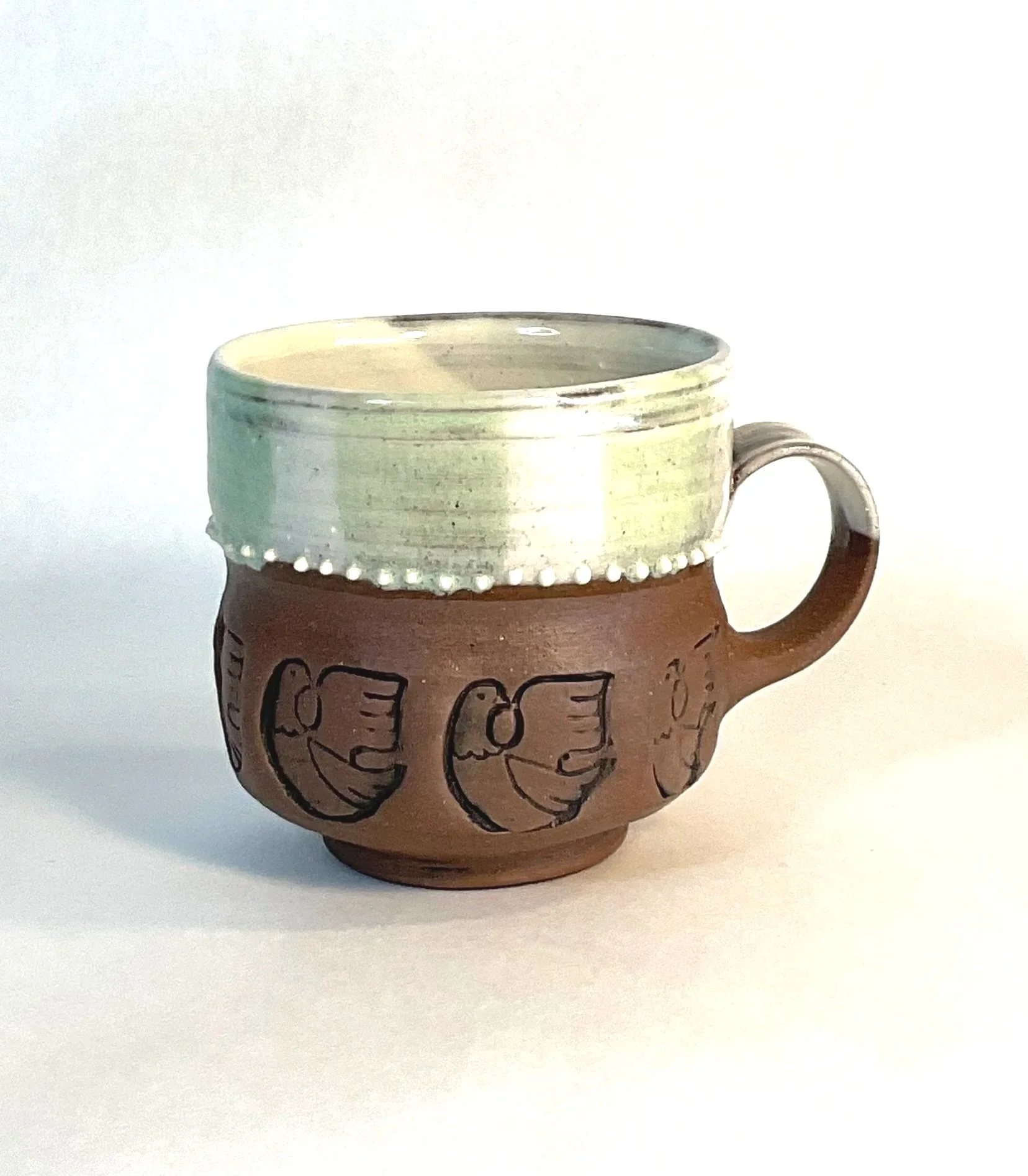 Sielulintu Bird Stamped mug