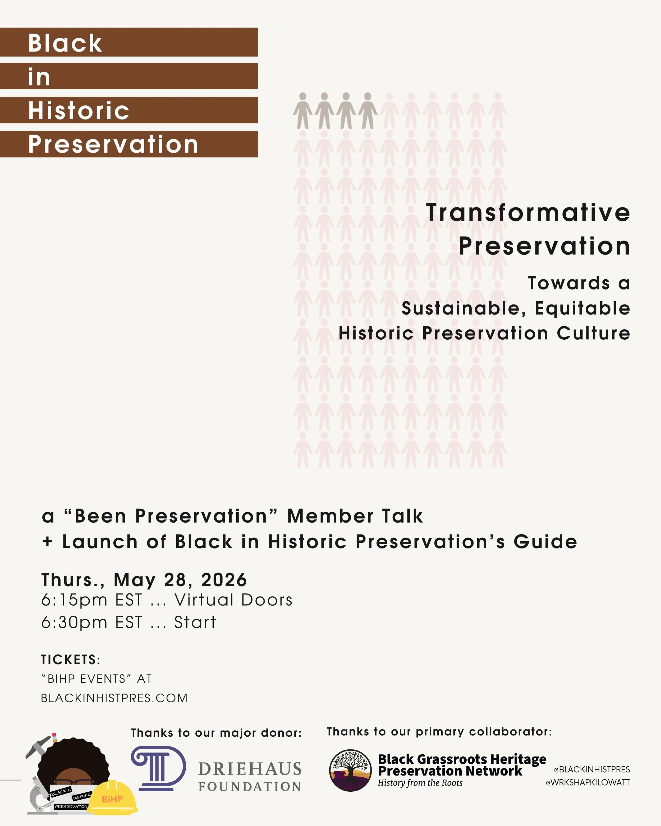 “Transformative Preservation”: Black in Historic Preservation’s Guide Launch