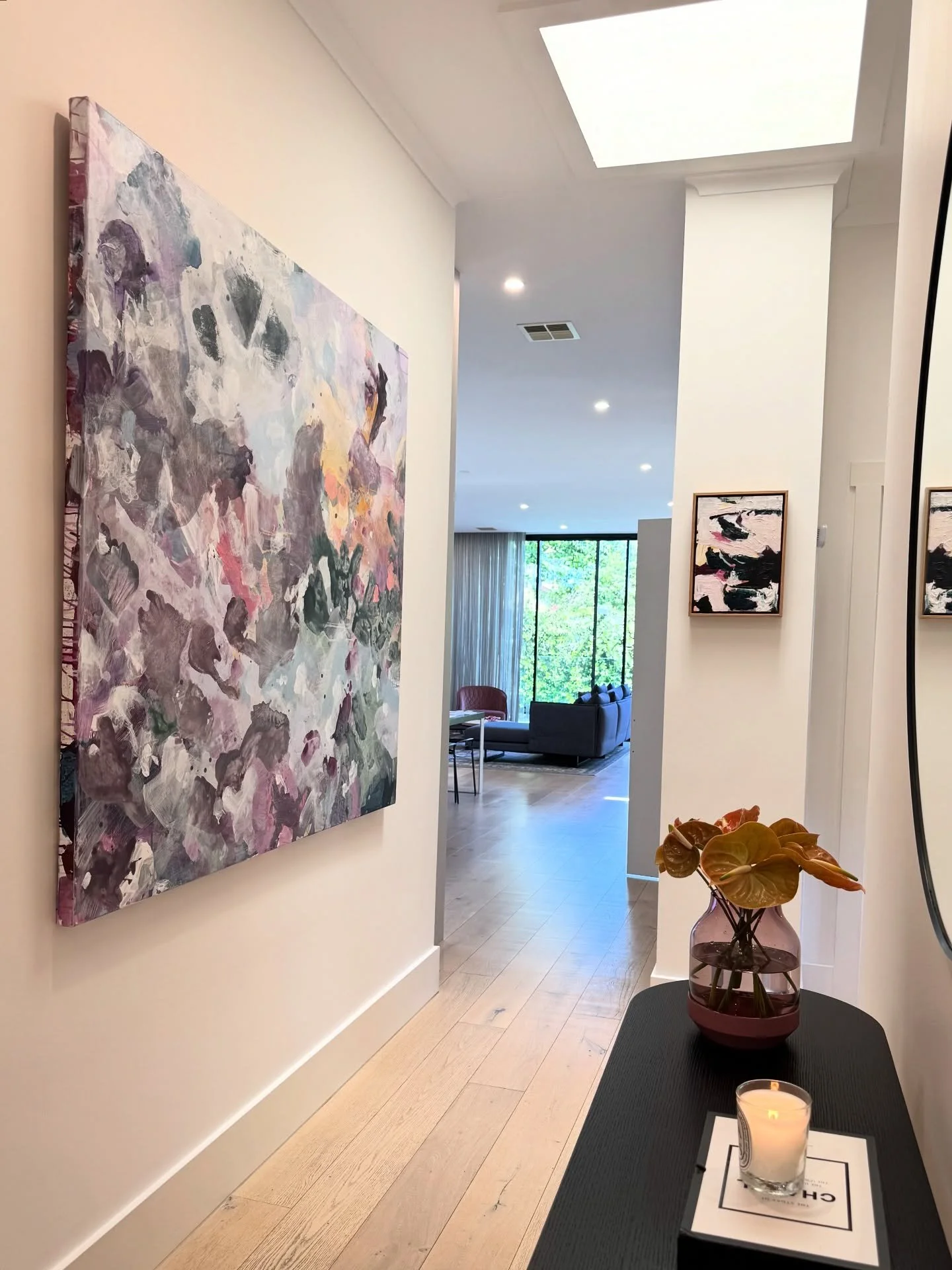 My latest piece straight off the studio walls and hanging in this gorgeous home!
Chosen by the amazing @_the_high_low_ to adorn the walls of this stunning east St Kilda home currently on the market!