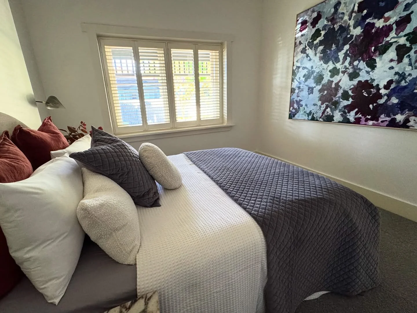 Like A Dream Come Alive looking like a dream in the master bedroom of this stunning East St Kilda home. 

@_the_high_low_ 
@jesstuszynski 
@sagewhite.com.au