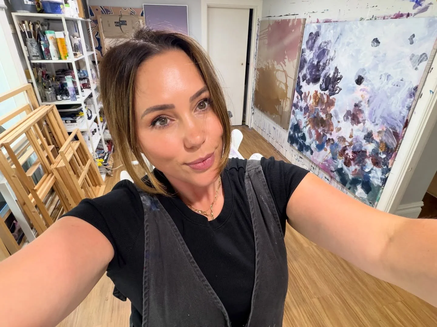 Unofficially back in the studio this week ✨
Doing a few little things in preparation for going full swing on the 27th. School holidays always delay the start of my work year, but oh my goshhhhh it felt so good to be back - even if only for a few hour