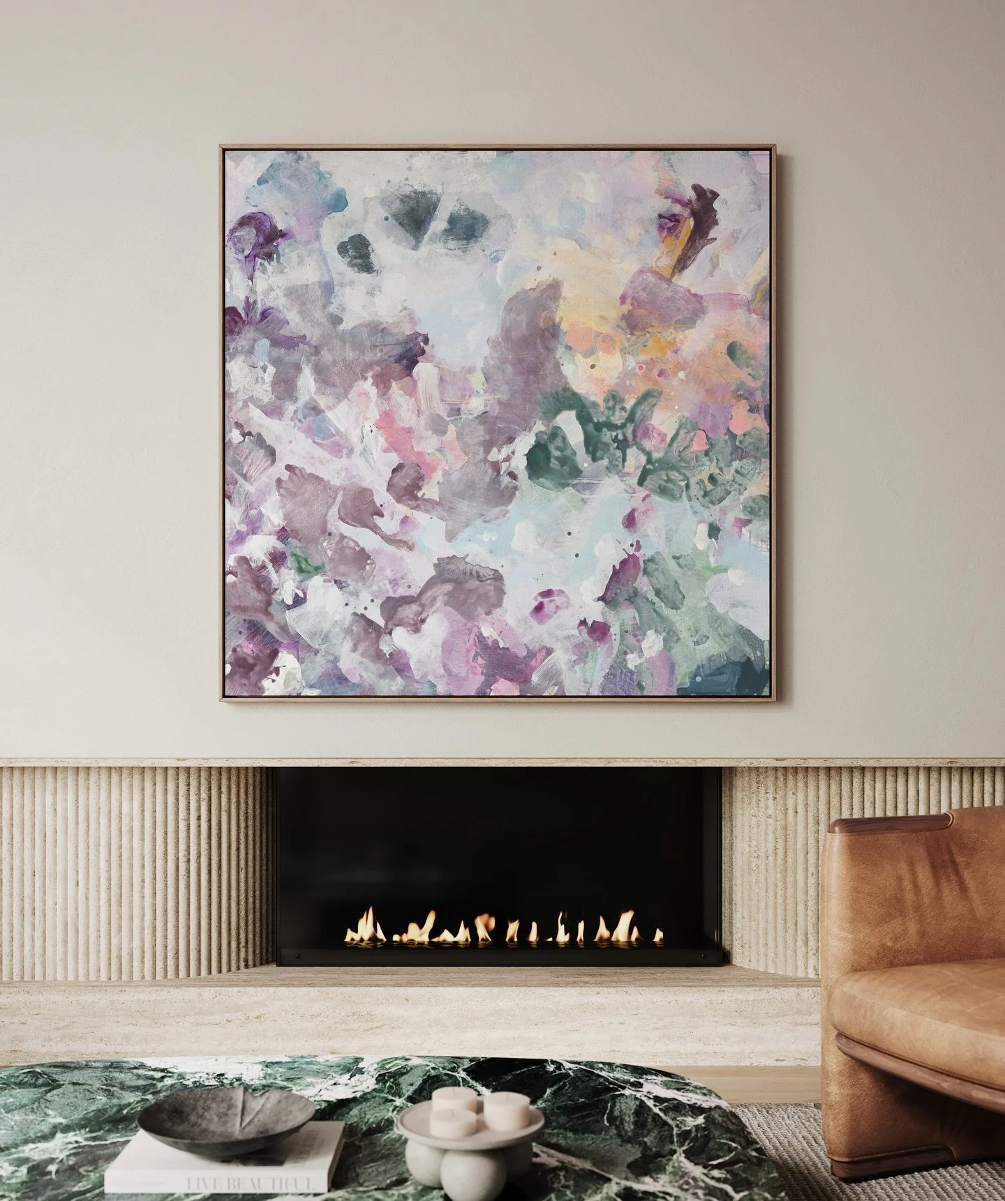 There&rsquo;s a softness in this one. Layers shifting, revealing, dissolving. Nothing is forced, just a quiet unfolding. It&rsquo;s a slower kind of movement compared to my other works and I&rsquo;m here for it.

This work &lsquo;Unfolding in motion&