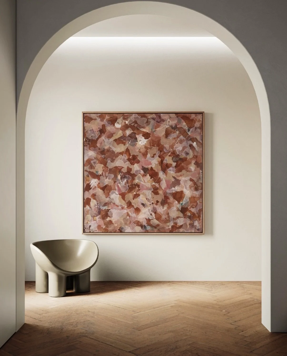 Flow State.

Layers of colour, movement and softness, brought together in one of my favourite palettes to work with.

Original artwork, 103 &times; 103 cm.
Available now.