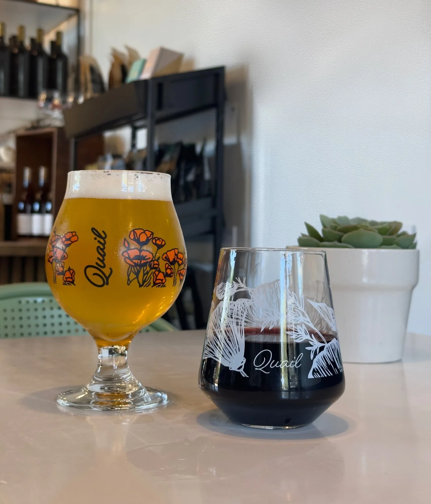 Happy Friday! Today&rsquo;s lineup: cold crisp beer, bold reds, and cozy fall vibes 🍷🌤