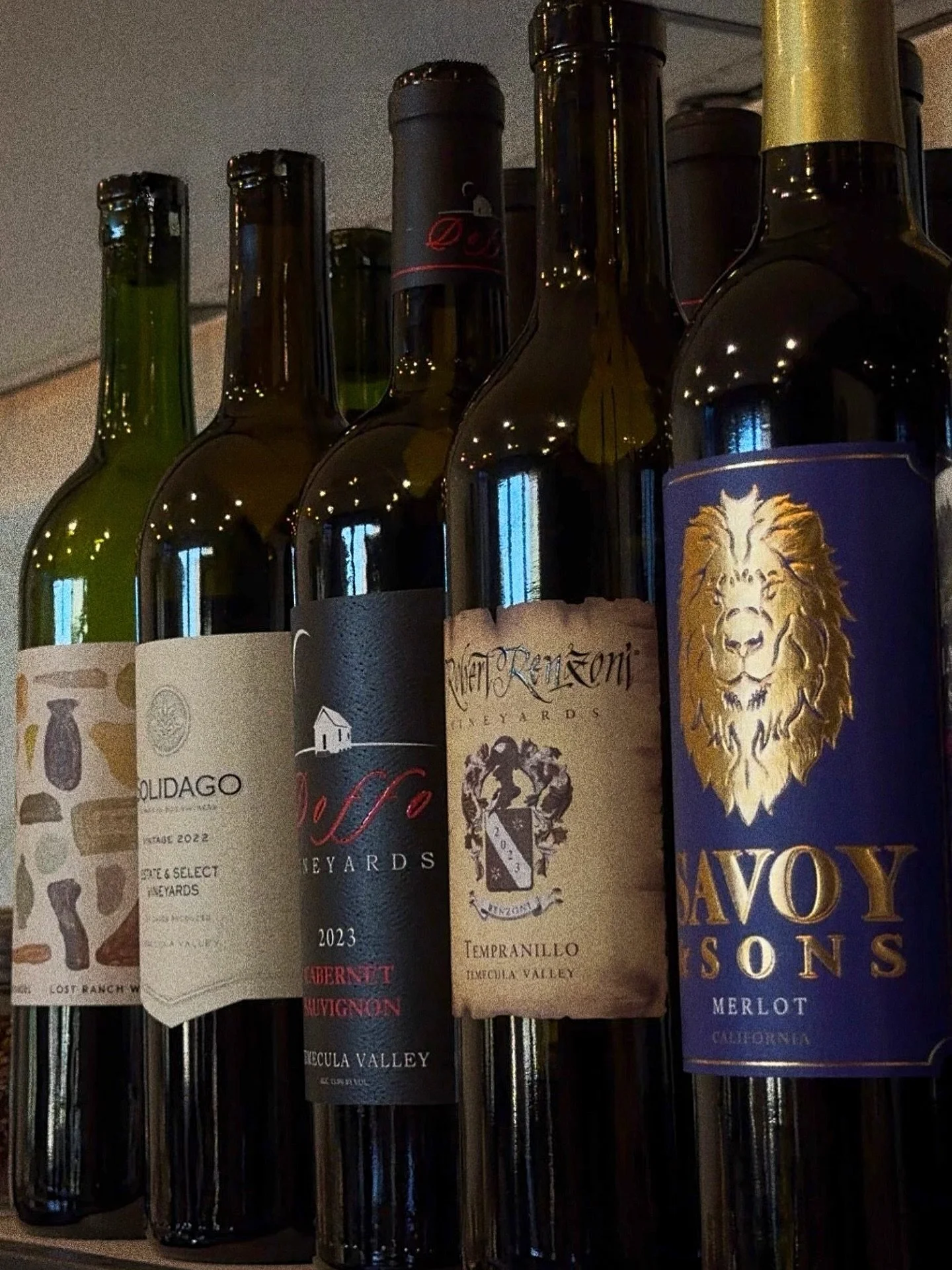 Check out our current sampling of red wines from around the valley. Which ones have you tried? Who would you like to see added to the lineup? 🍷💭