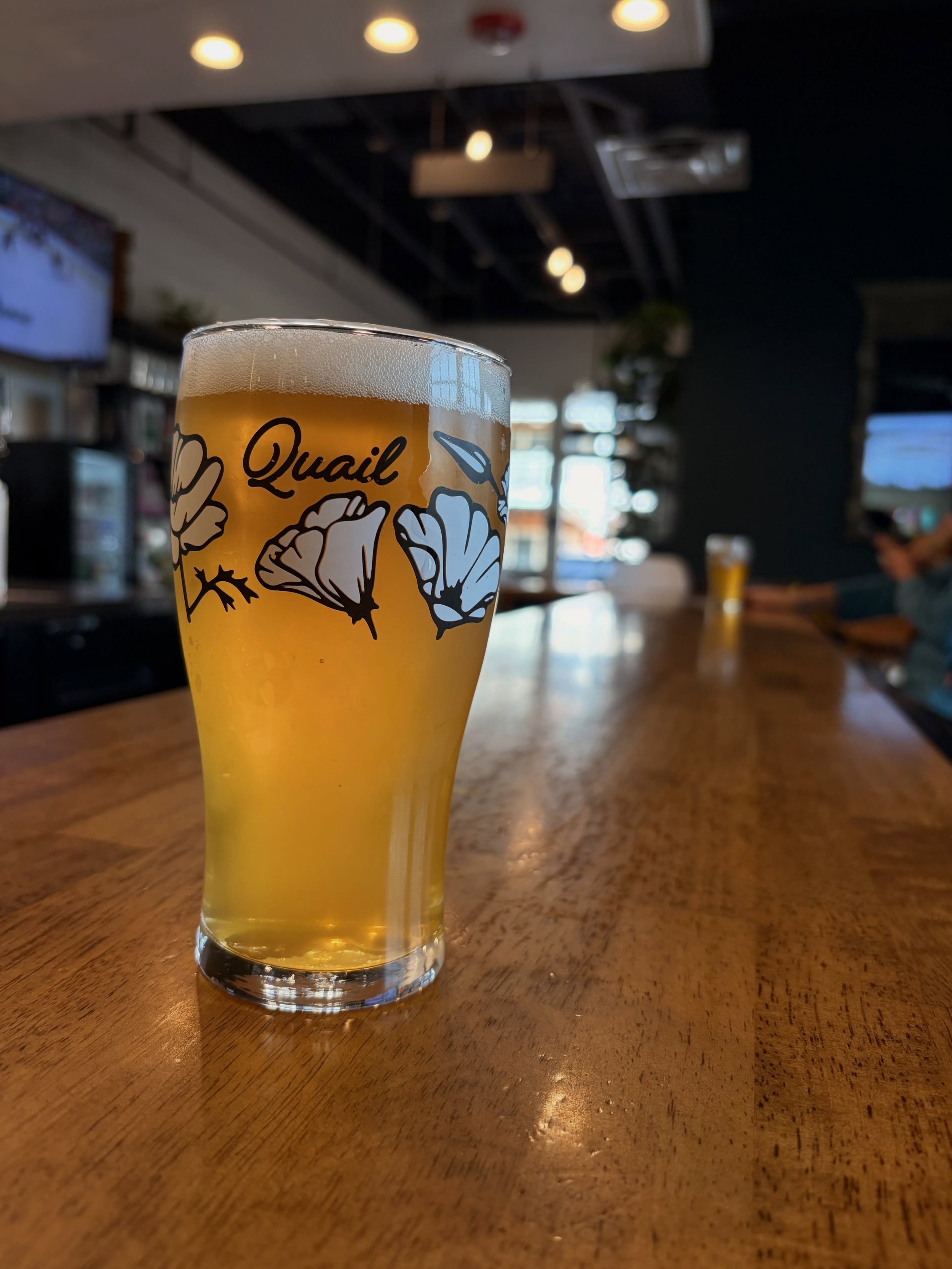 The perfect day to spend indoors with the team at Quail 🍻🌥️