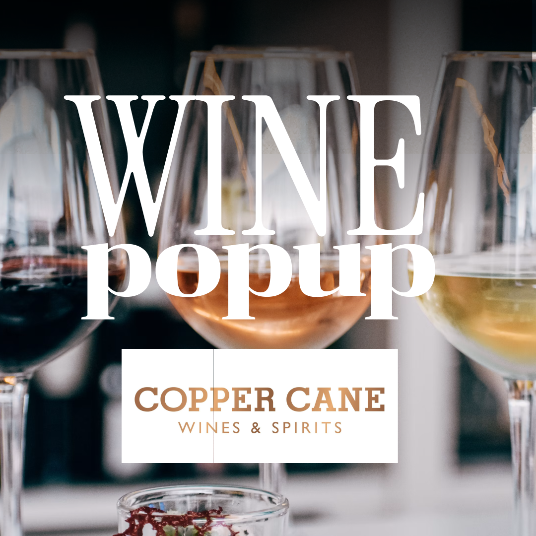 Copper Cane Wine Popup