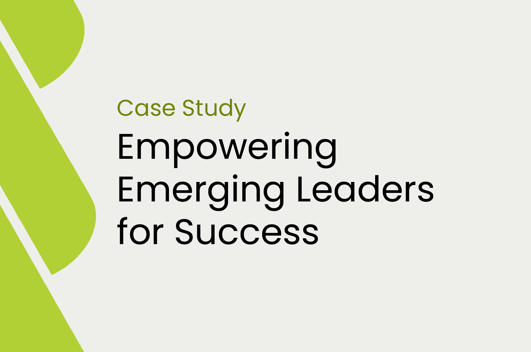Empowering Emerging Leaders for Success&nbsp;