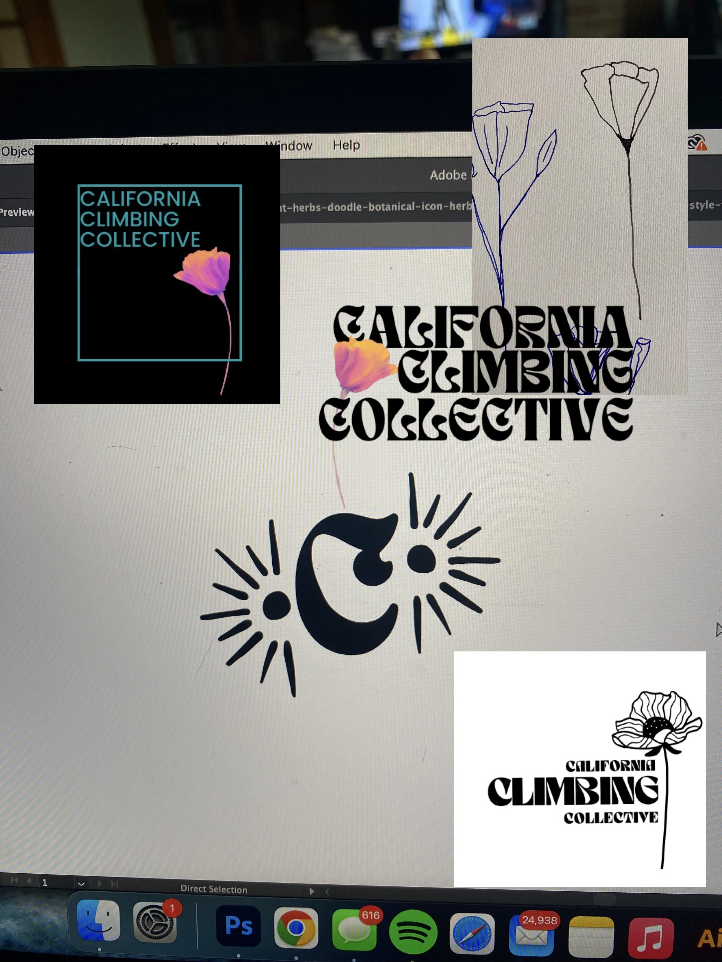 I designed some logos, some really bad, some decent. We started making shirts and gear for the kids. Slowly we started building a brand. 