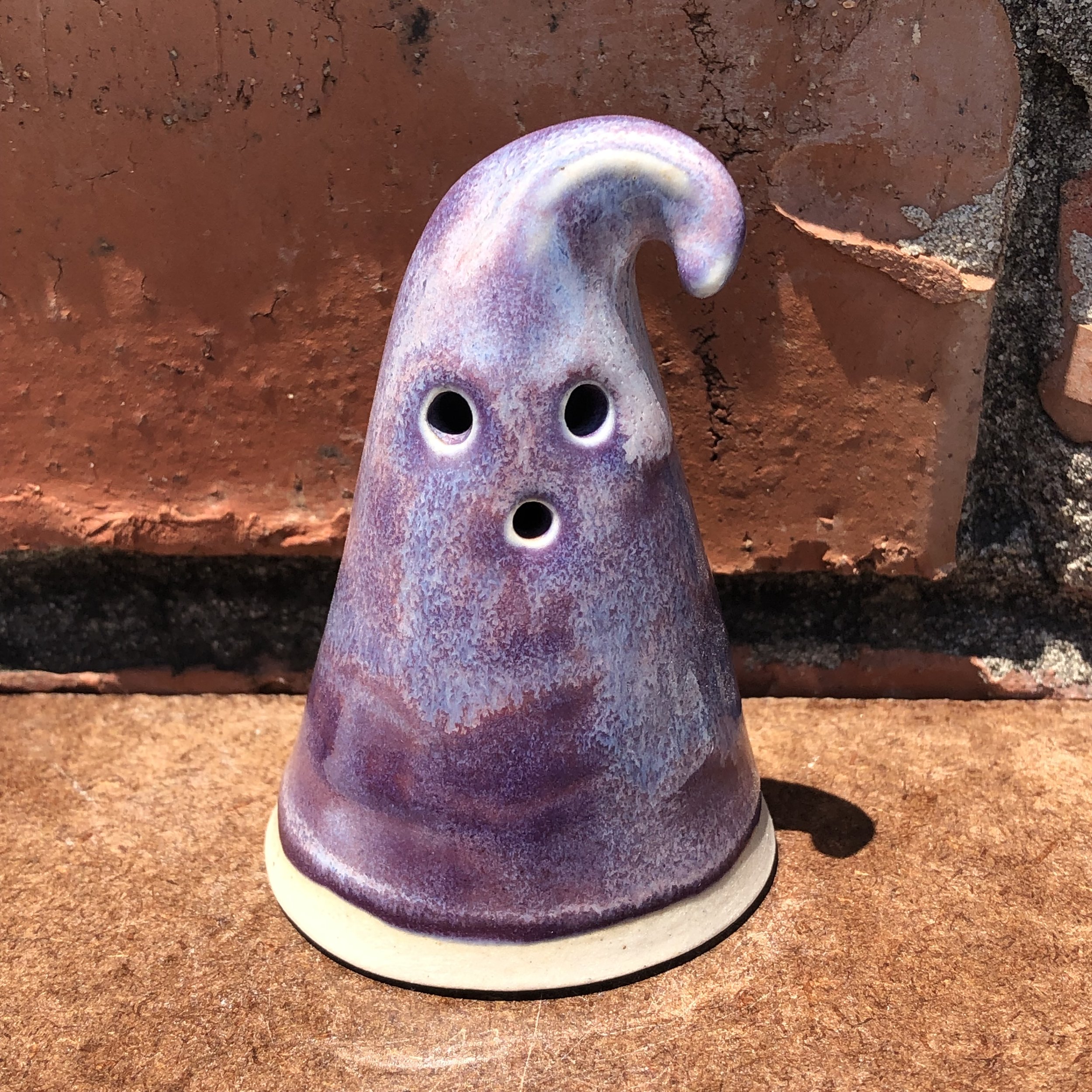 Mini ghost - eggplant