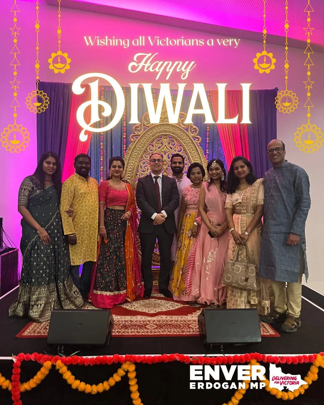 Lights, food and joy all around &mdash; Diwali season is lighting up Victoria in the best way. 🪔🍛🎉