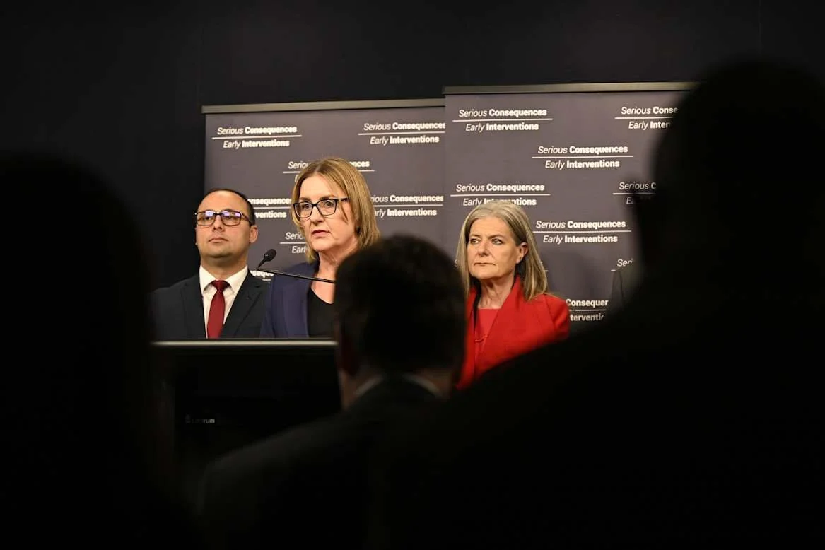 &ldquo;As a parent, we all know that children need boundaries, that they must understand that there are consequences for when you do the wrong thing.&quot; - Premier @jacintaallanmp 

I was proud to stand with the Premier and my Cabinet colleagues in