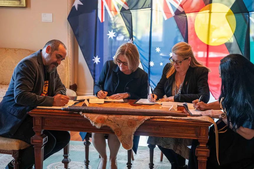 History was made this morning as the Treaty Bill 2025 received Royal Assent &mdash; a proud and defining moment for Victoria.

Together, the Allan Labor Government and the First Peoples&rsquo; Assembly have taken a significant step toward a more just