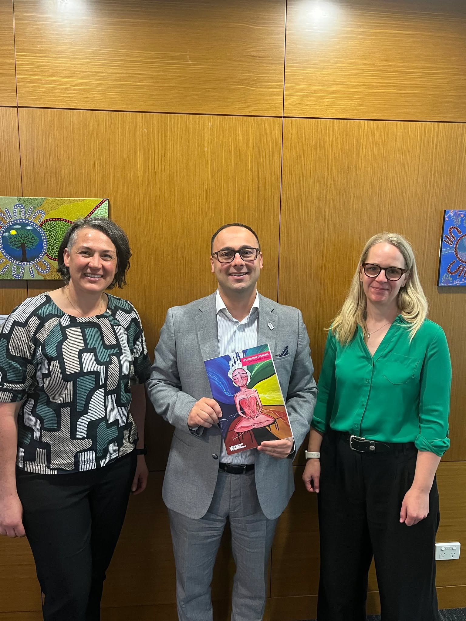 Great to meet with Tricia and Allison from @wam_melb 

Women and Mentoring work with around 120 volunteer mentors who support women and girls to stay out of the criminal justice system.

It was a pleasure to hear from Tricia and Allison about how the