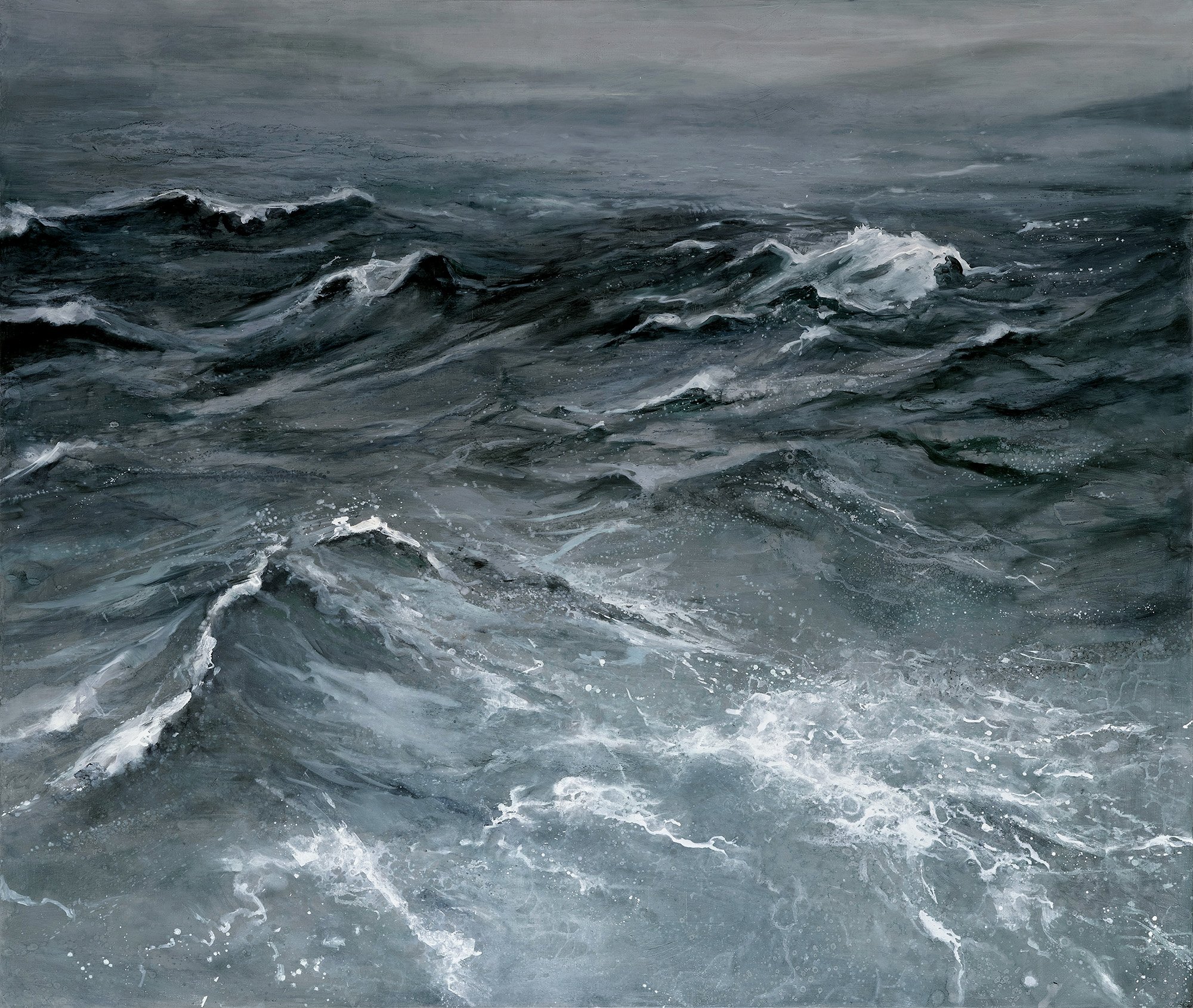 Vild / Untamed, olja på linne / oil on linen, 168 x 197.5 cm